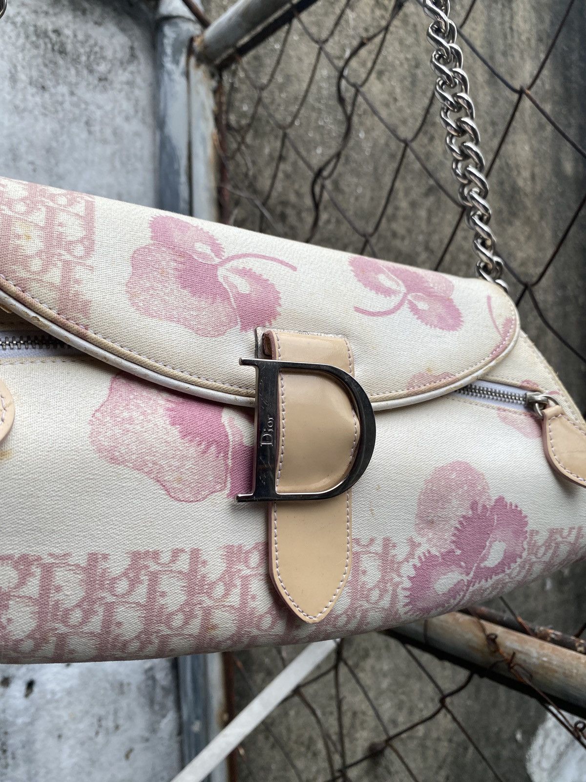 archive 2way leather shoulder pink y2k RARE COACH POPPY Plaid Y2K 