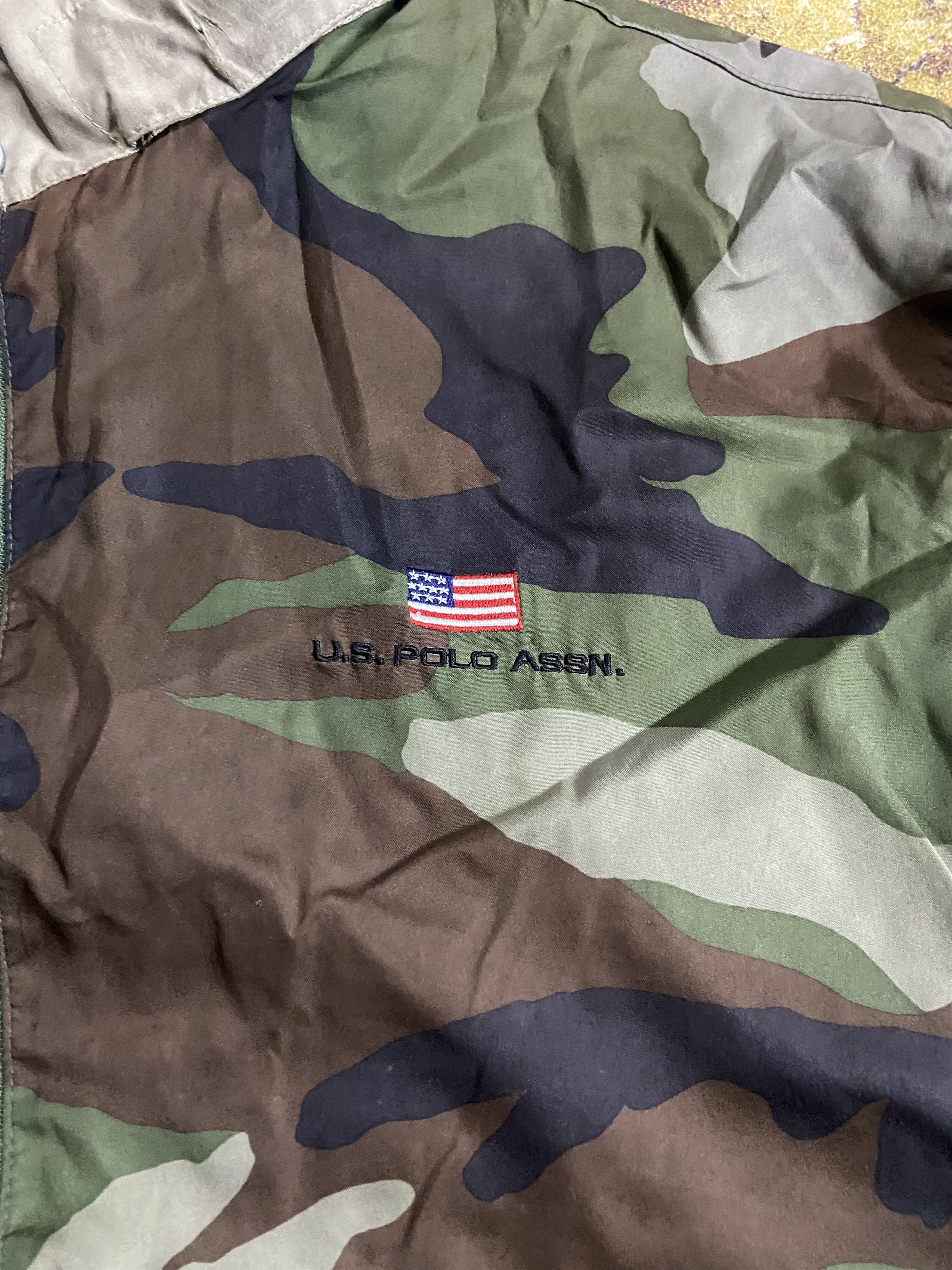 Japanese Brand × U.S. Polo Assn. US POLO ASS camo jacket Rare Size US XL / EU 56 / 4 - 3 Thumbnail