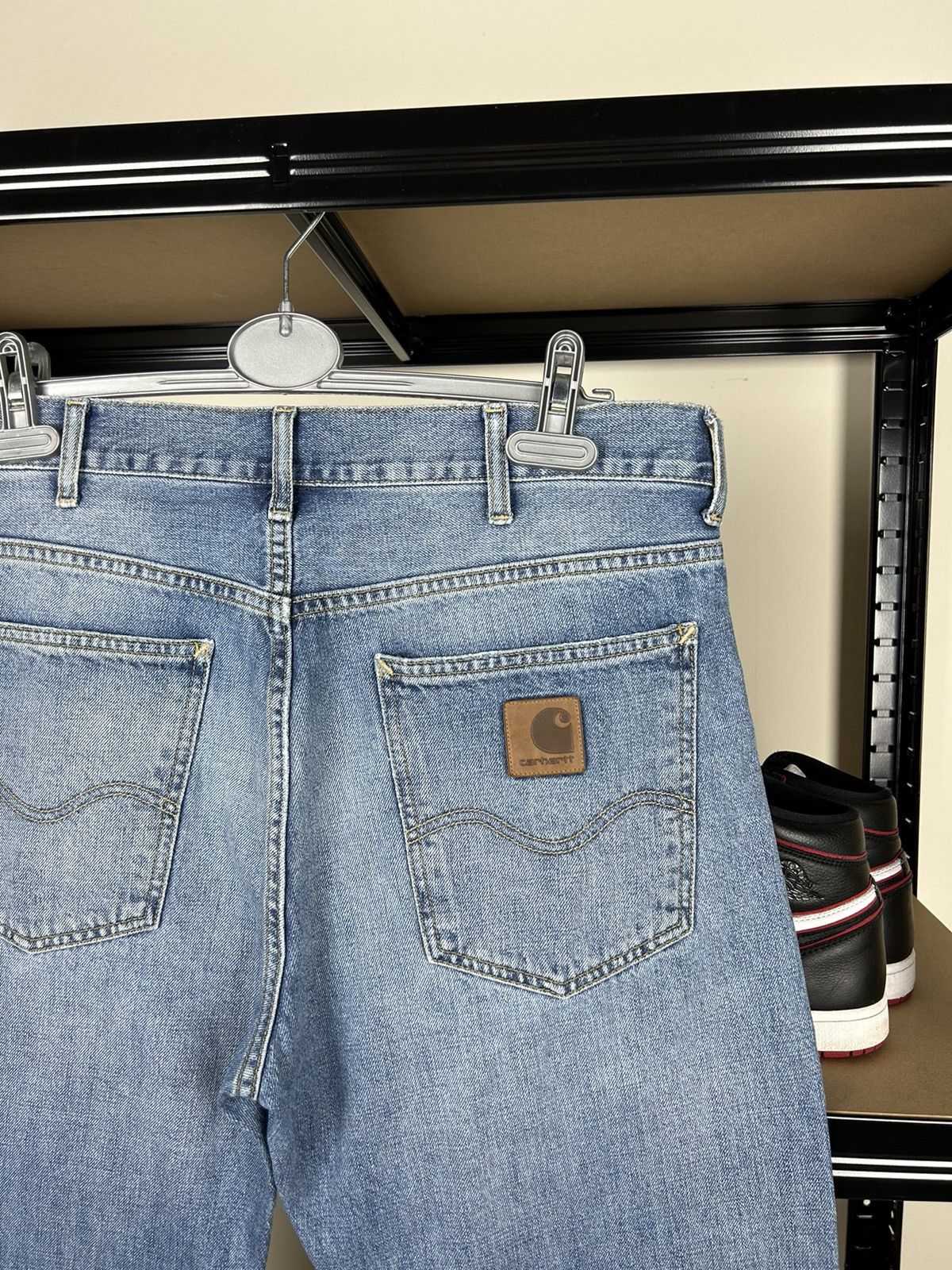 Carhartt × Vintage CARHARTT VINTAGE OLD MONEY BOXY LOGO MARLOW PANT Size US 32 / EU 48 - 2 Thumbnail