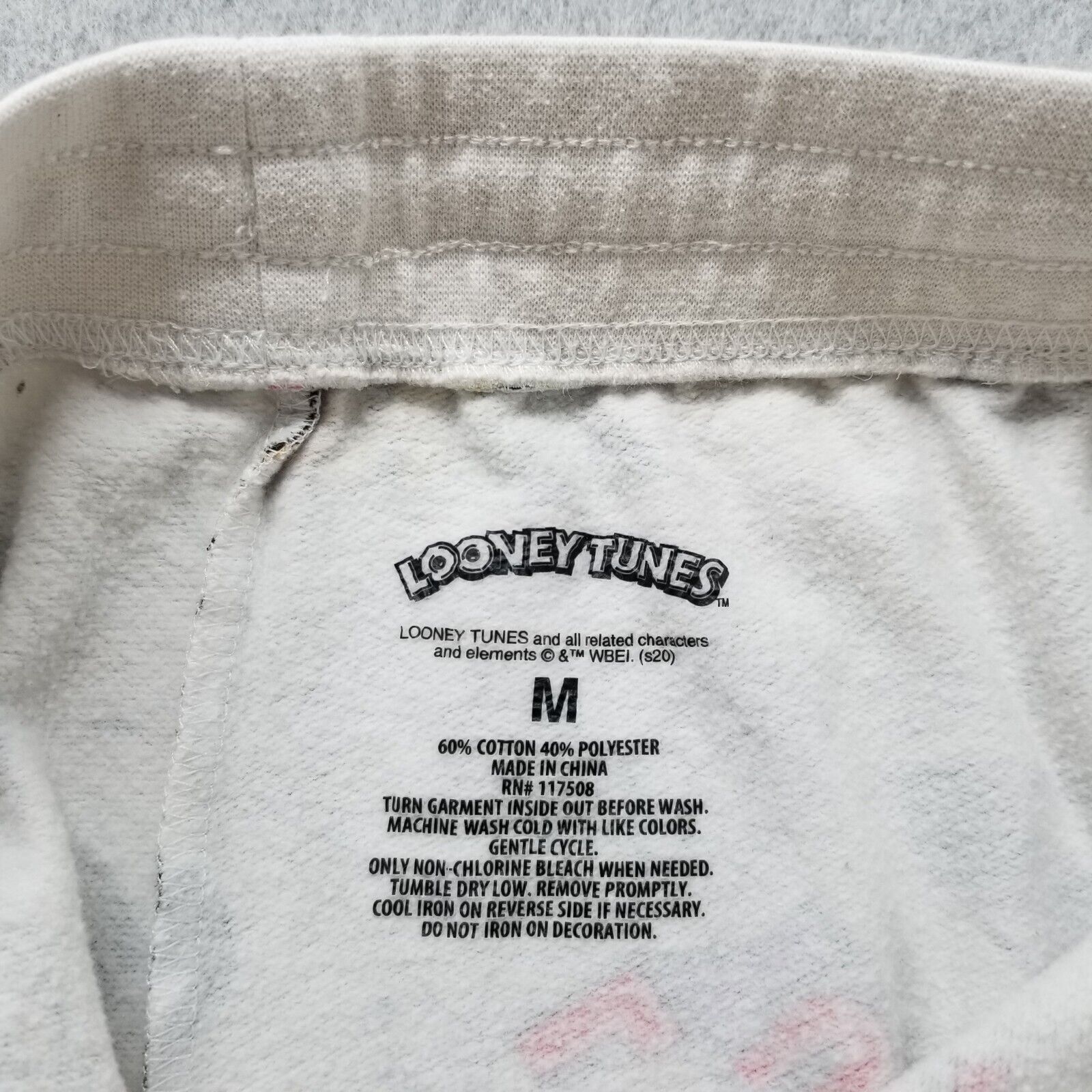 Other Looney Tunes Sweatpants Womens Drawstring All Over Print Size 28" / US 6 / IT 42 - 7 Thumbnail