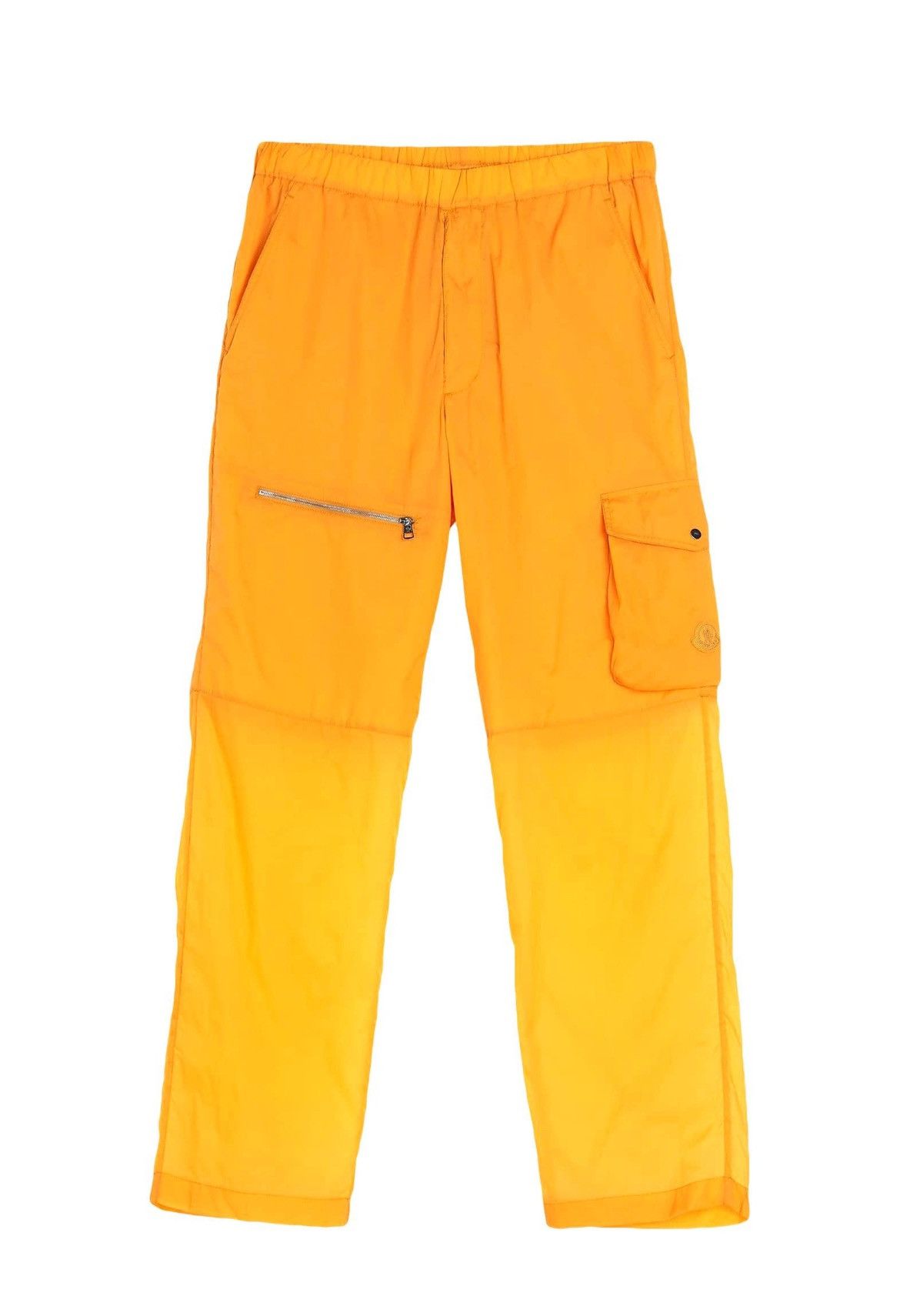image of Moncler Cargo New Nylon Pants in Orange, Men's (Size 34)