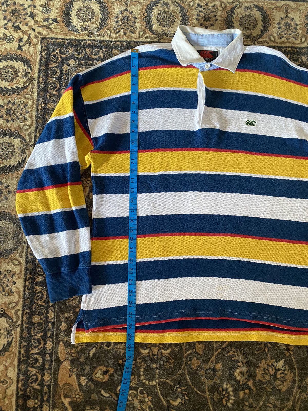 Canterbury of New Zealand Vintage Canterbury Of New Zealand Striped Long Sleeve Size US XL / EU 56 / 4 - 9 Thumbnail