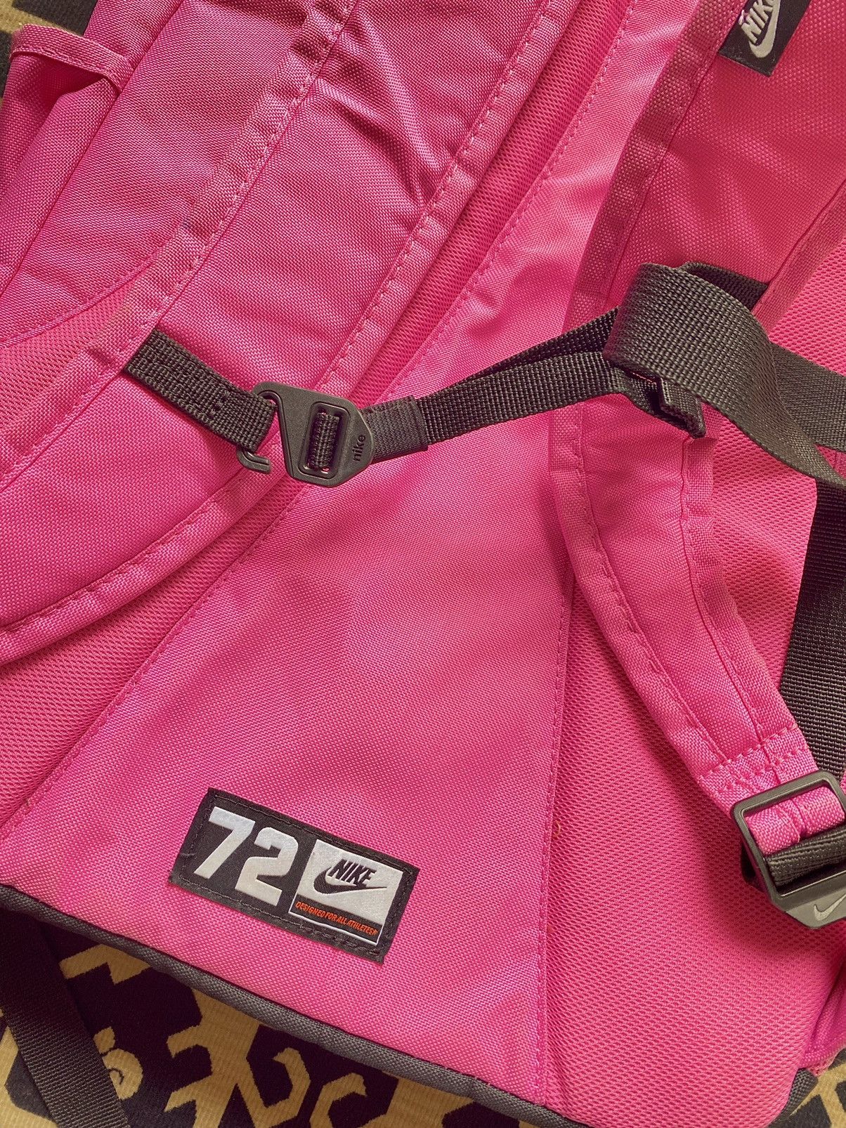 Nike Nike Hayward 2.0 Swoosh Pink Rucksack With Tags Size ONE SIZE - 9 Thumbnail
