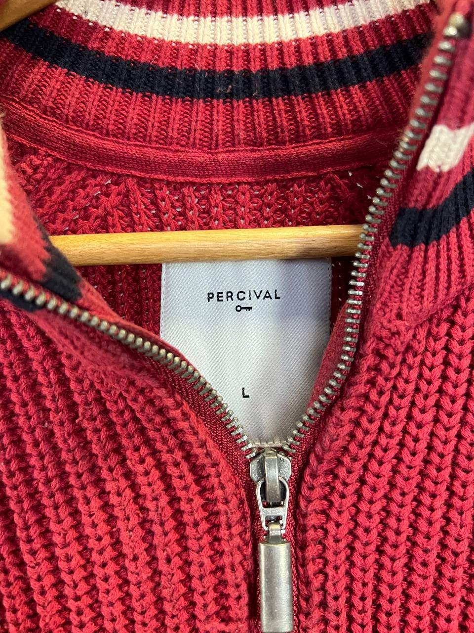 Percival Percival 1/3 zip sweater Size US L / EU 52-54 / 3 - 3 Thumbnail