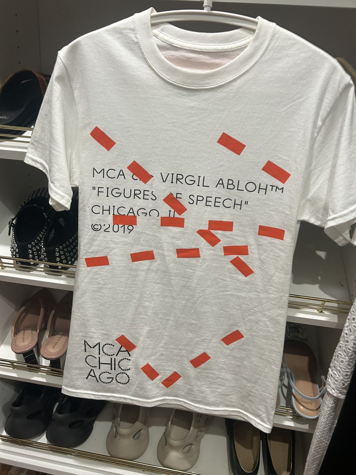 Off-White × Virgil Abloh Virgil Abloh MCA Figures of Speech t shirt Size US S / EU 44-46 / 1 - 4 Thumbnail