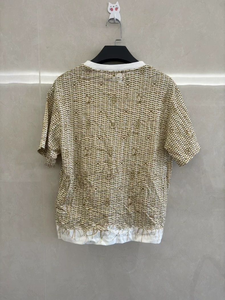Louis Vuitton Louis Vuitton By the Pool Lafite Pattern Tie Round Neck Sh Size US S / EU 44-46 / 1 - 2 Thumbnail