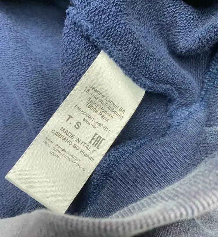 Lanvin Lanvin x Gallery Dept Distressed Splash Hoodie-2507 Size US S / EU 44-46 / 1 - 4 Thumbnail