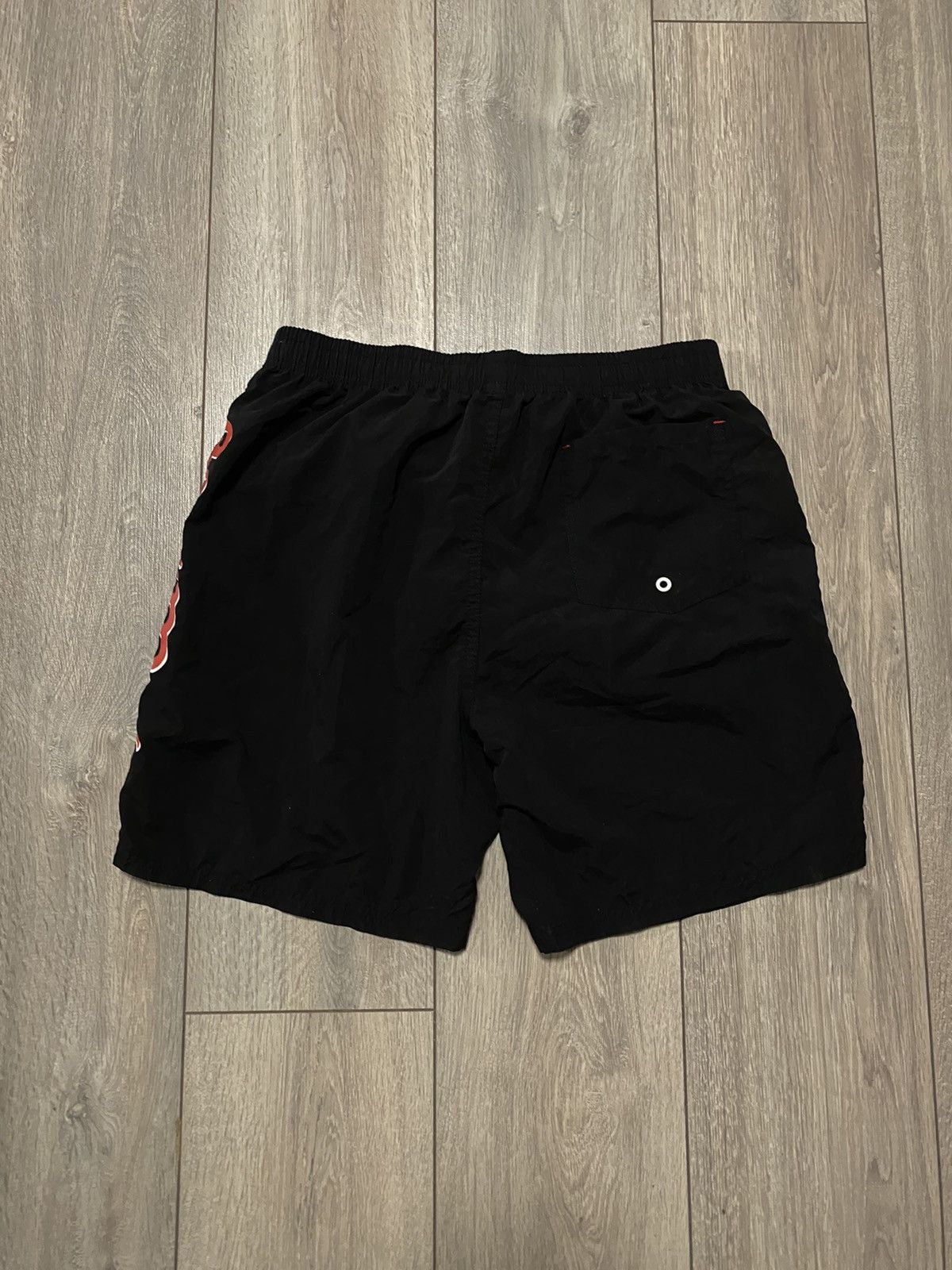 Mambo Vintage Mambo Shorts Black Streatwear Big Logo Red Y2K Size US 34 / EU 50 - 3 Thumbnail