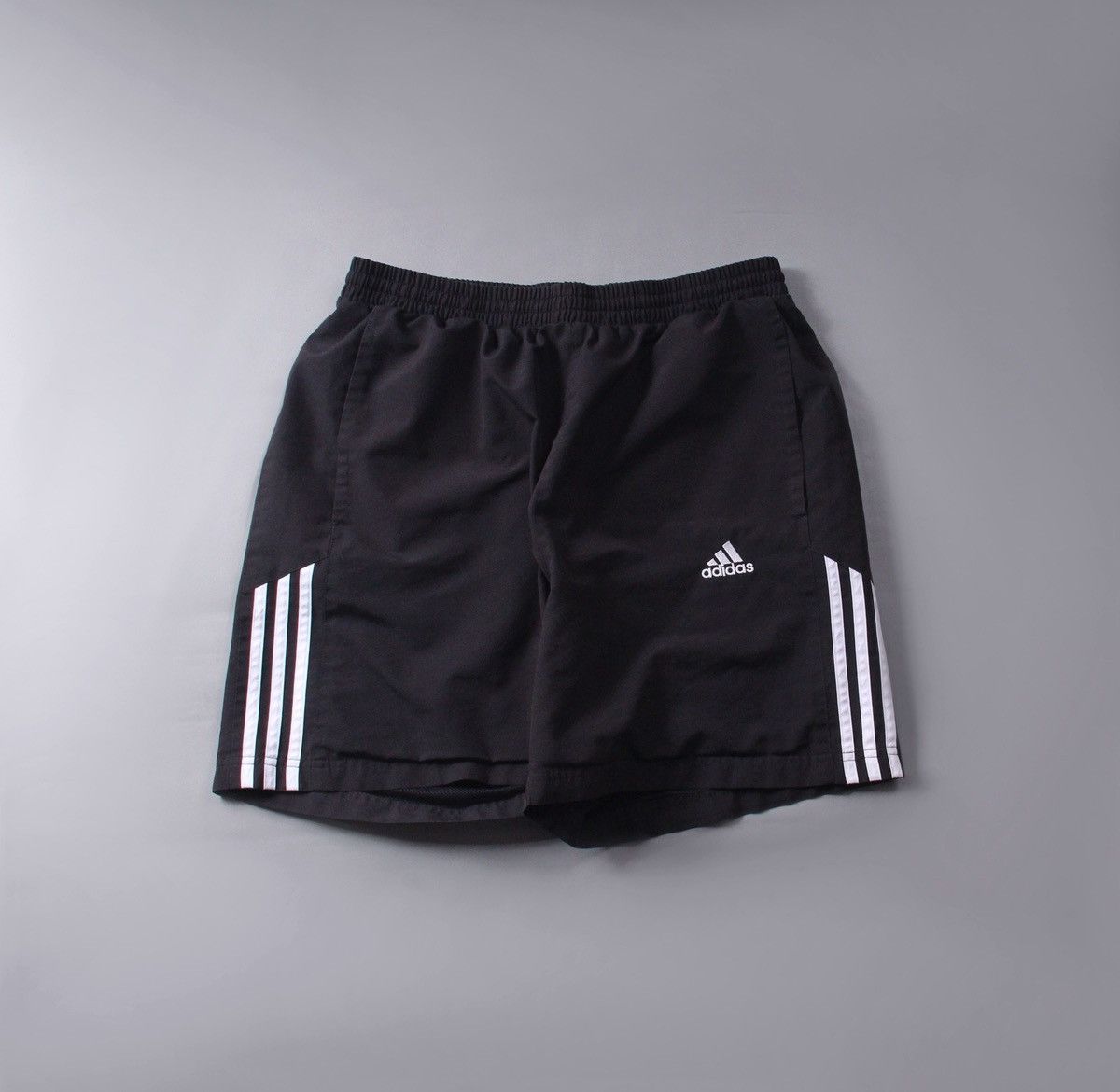 Adidas Vintage 90s Originals Shorts Black Nylon Rare L