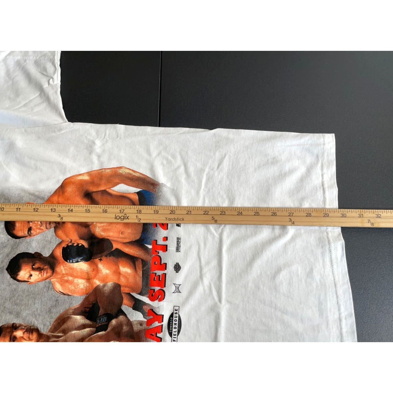 UFC VINTAGE Unworn UFC 119 T-Shirt Adult XL White Double Sided Frank Mir MMA 2010 w/ Tags Size US XL / EU 56 / 4 - 6 Thumbnail