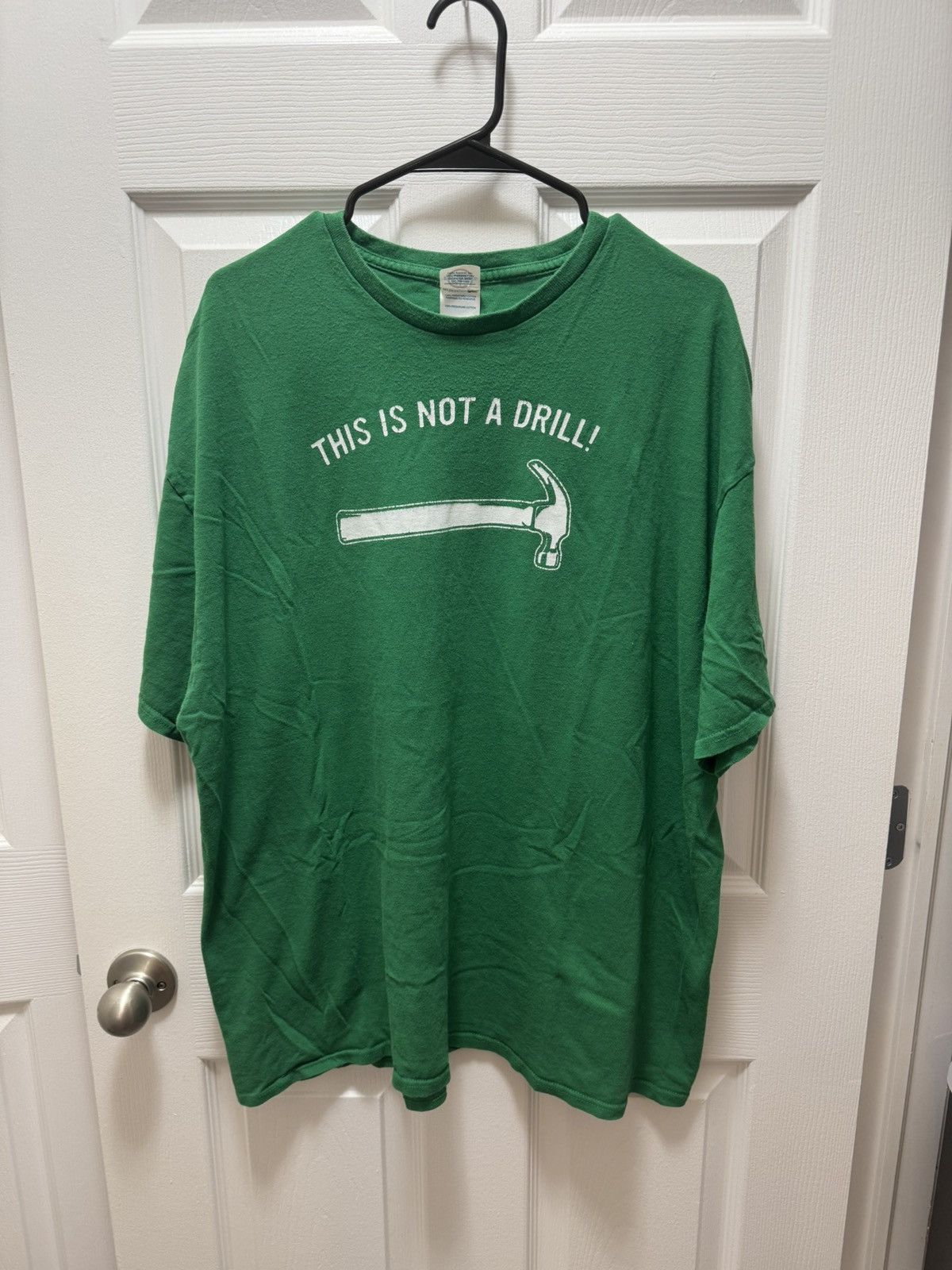 Delta Pro Delta Weight This is Not a Drill Hammer Humor Vintage Size US XXL / EU 58 / 5 - 1 Thumbnail
