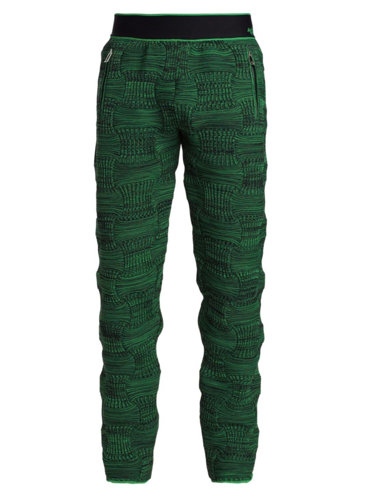 Bottega Veneta 🔥$1.6K🔥RATE FIND🔥Bottega Veneta Mesh Intercciato Pants Size US 32 / EU 48 - 2 Thumbnail