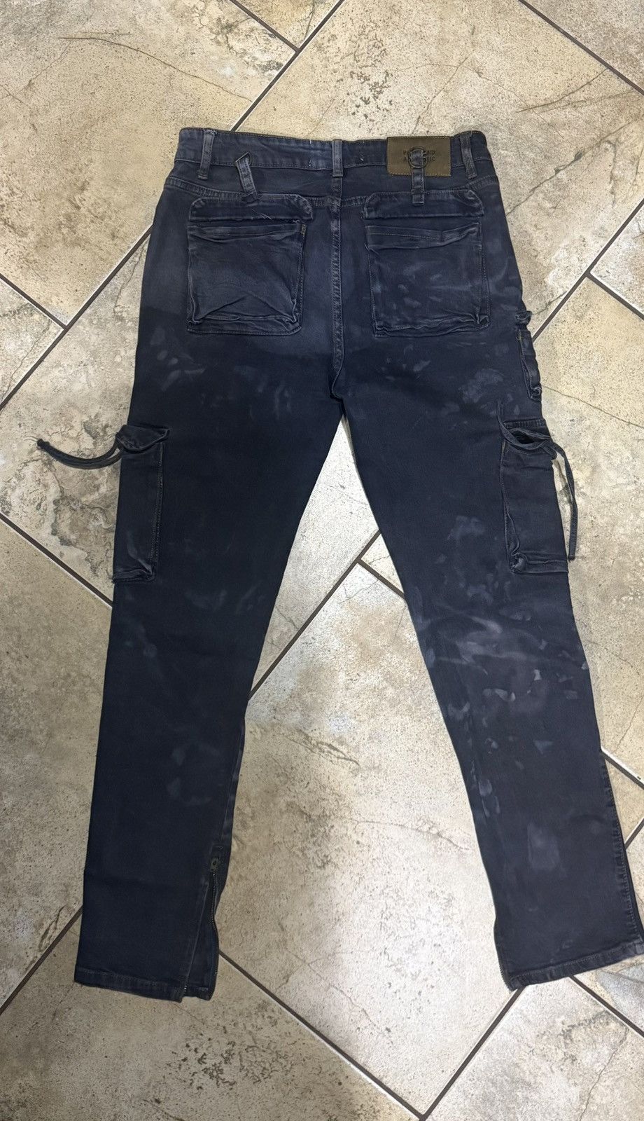 Profound Aesthetic Profound Aesthetic Zip Flair Jeans Size US 32 / EU 48 - 3 Thumbnail