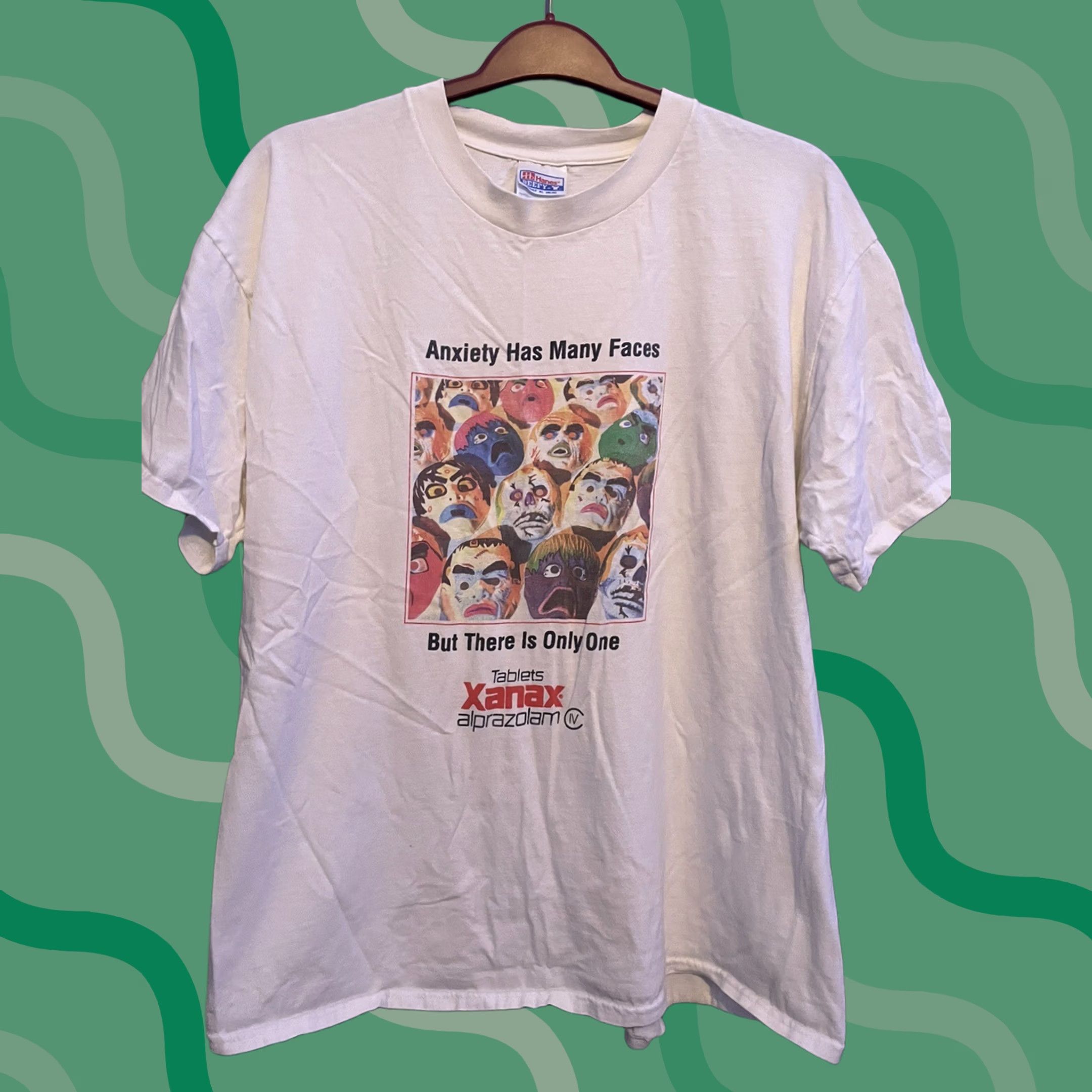 Hanes VINTAGE Hanes Beefy-T T-Shirt Men XL White 1990s Short Sleeve Crew Neck Cotton Hanes Beefy-T Size US XL / EU 56 / 4 - 1 Thumbnail
