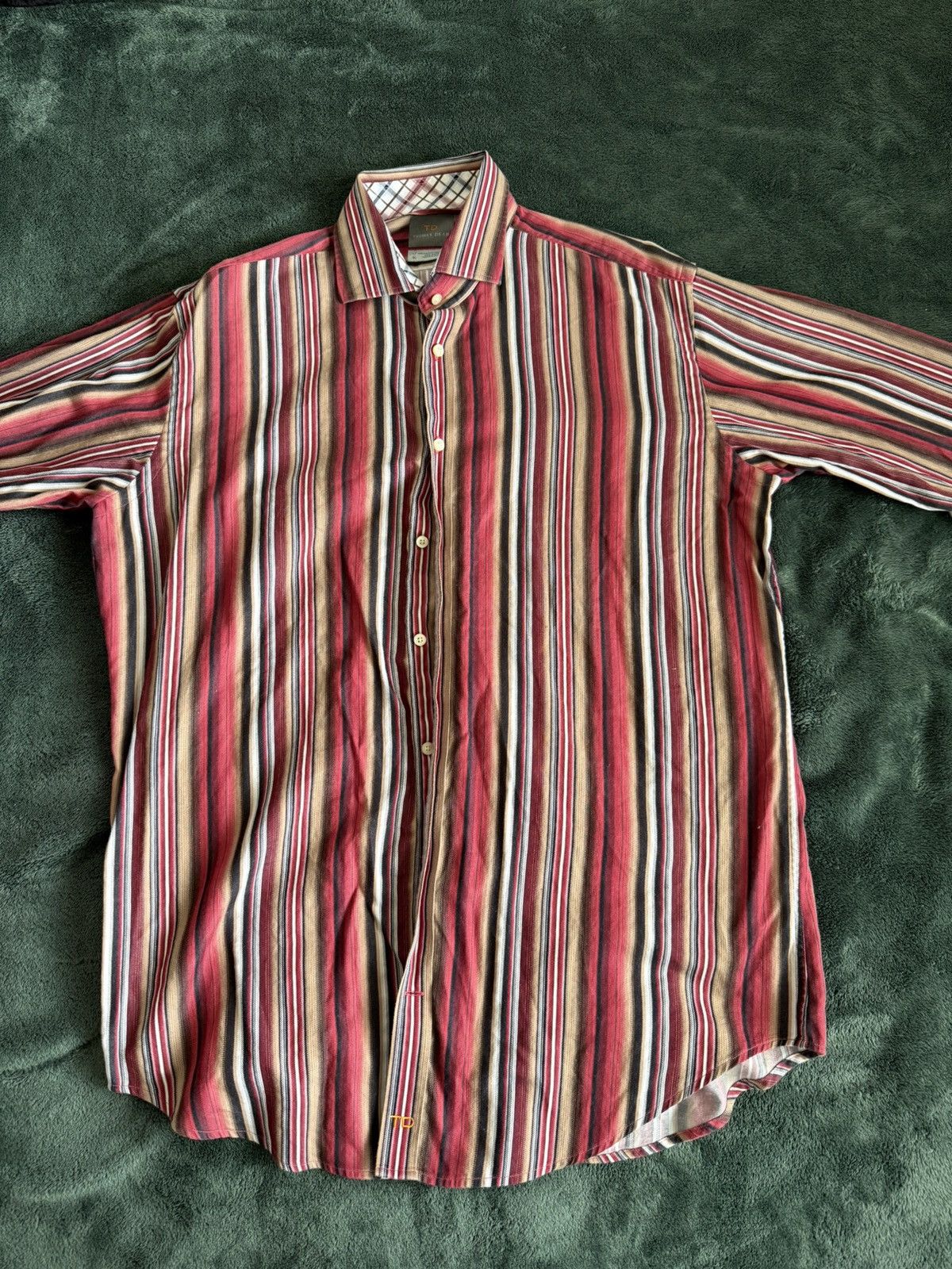 Thomas Dean Old School Button Up Size US L / EU 52-54 / 3 - 1 Thumbnail