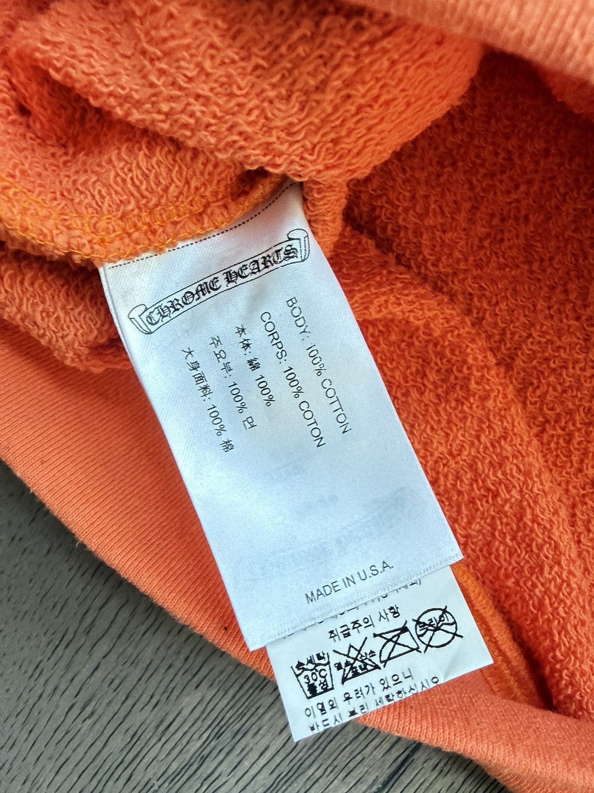 Chrome Hearts Chrome Hearts Vine Dagger Orange Crewneck Size US L / EU 52-54 / 3 - 7 Thumbnail