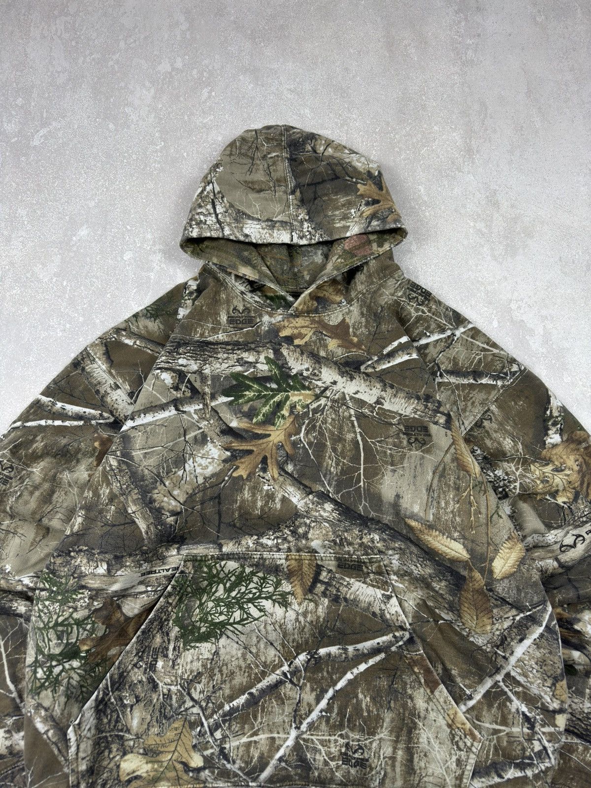 Realtree Vintage Country Wear Realtree EDGE Camo Hoodie Boxy Fit Y2K Size US XXL / EU 58 / 5 - 6 Thumbnail
