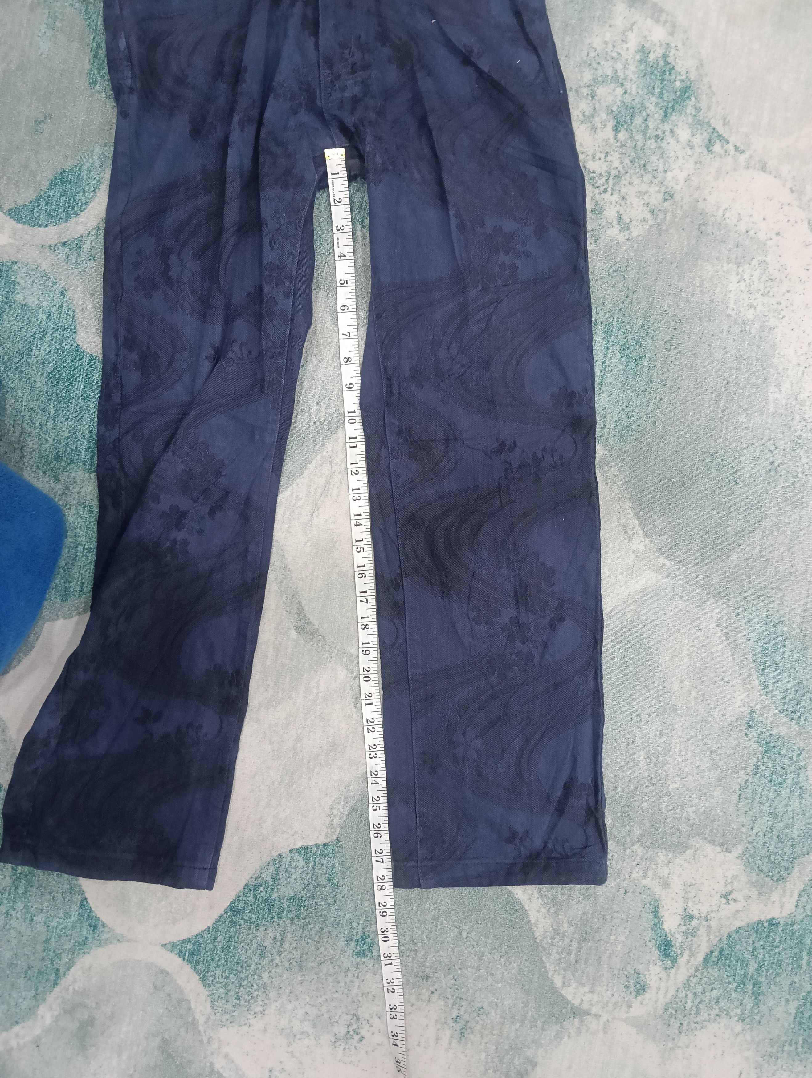 Orslow Zen Kyoto Japan Brand Flora Design Size US 33 - 19 Thumbnail