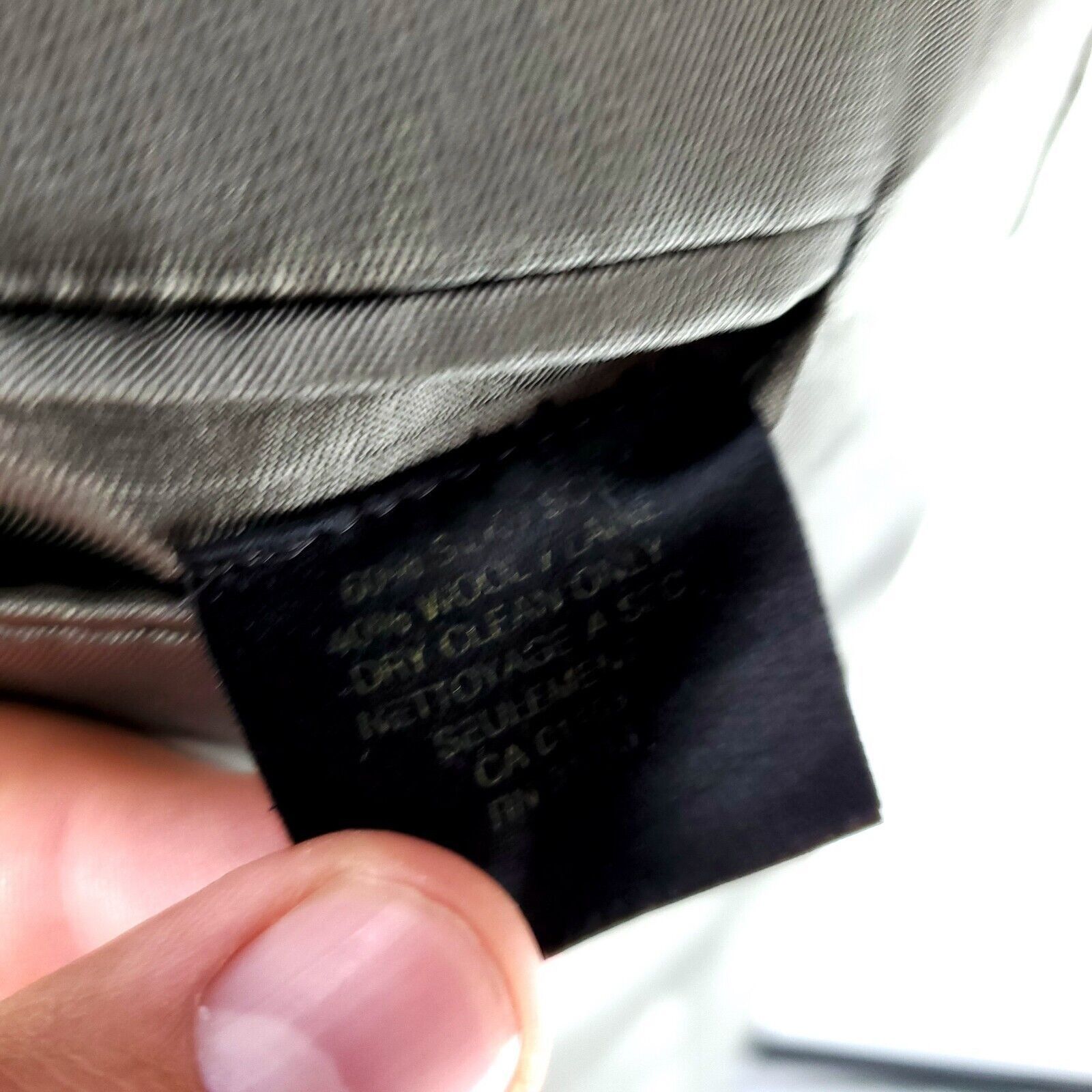 Jack Victor Jack Victor Wool Silk 2 Button Sport Coat Blazer 42R Tan Bas Size 42R - 9 Thumbnail