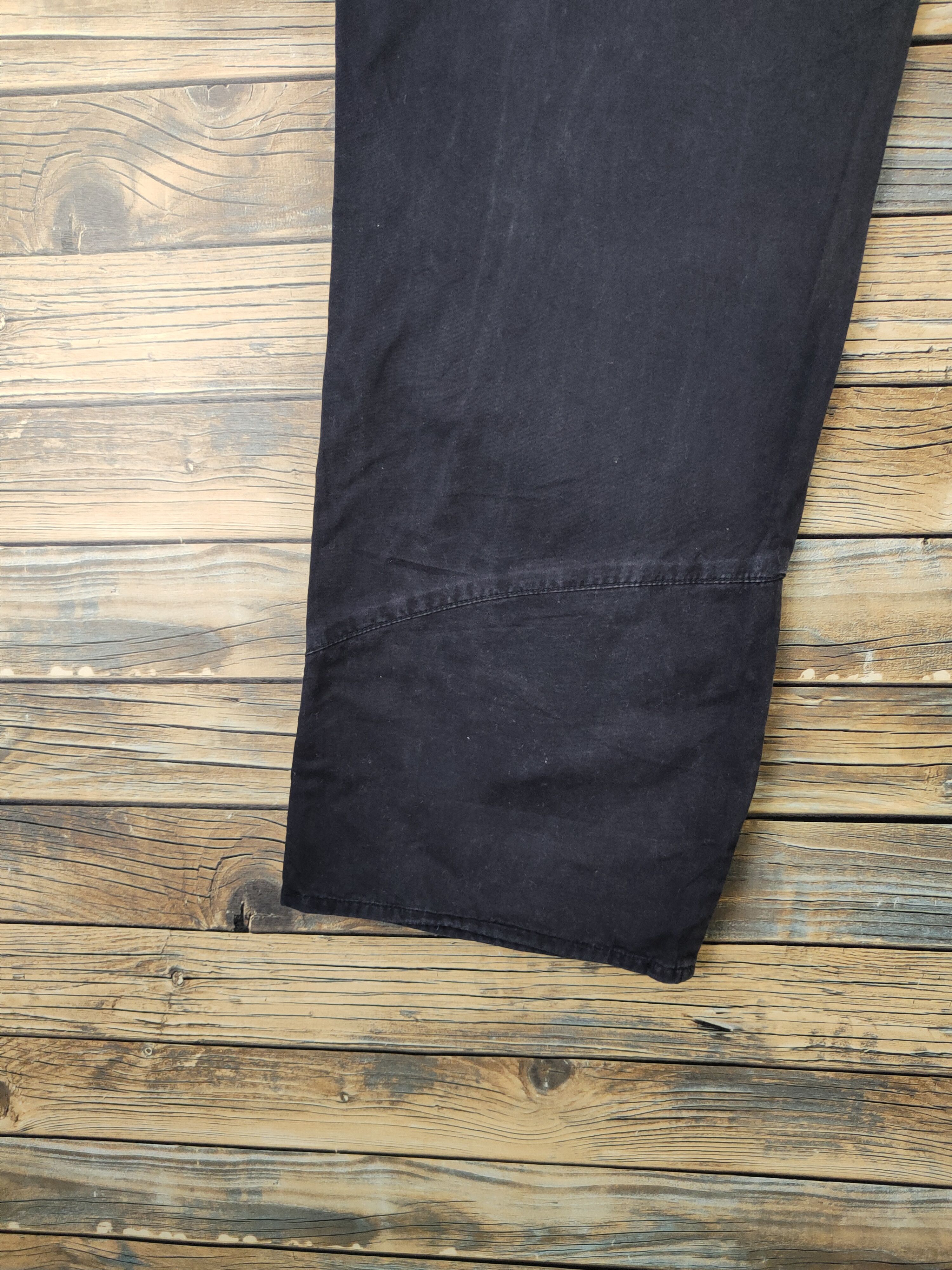Japanese Brand DL Amp Black Multipocket Cargo Pants #2378 Size US 31 - 10 Thumbnail