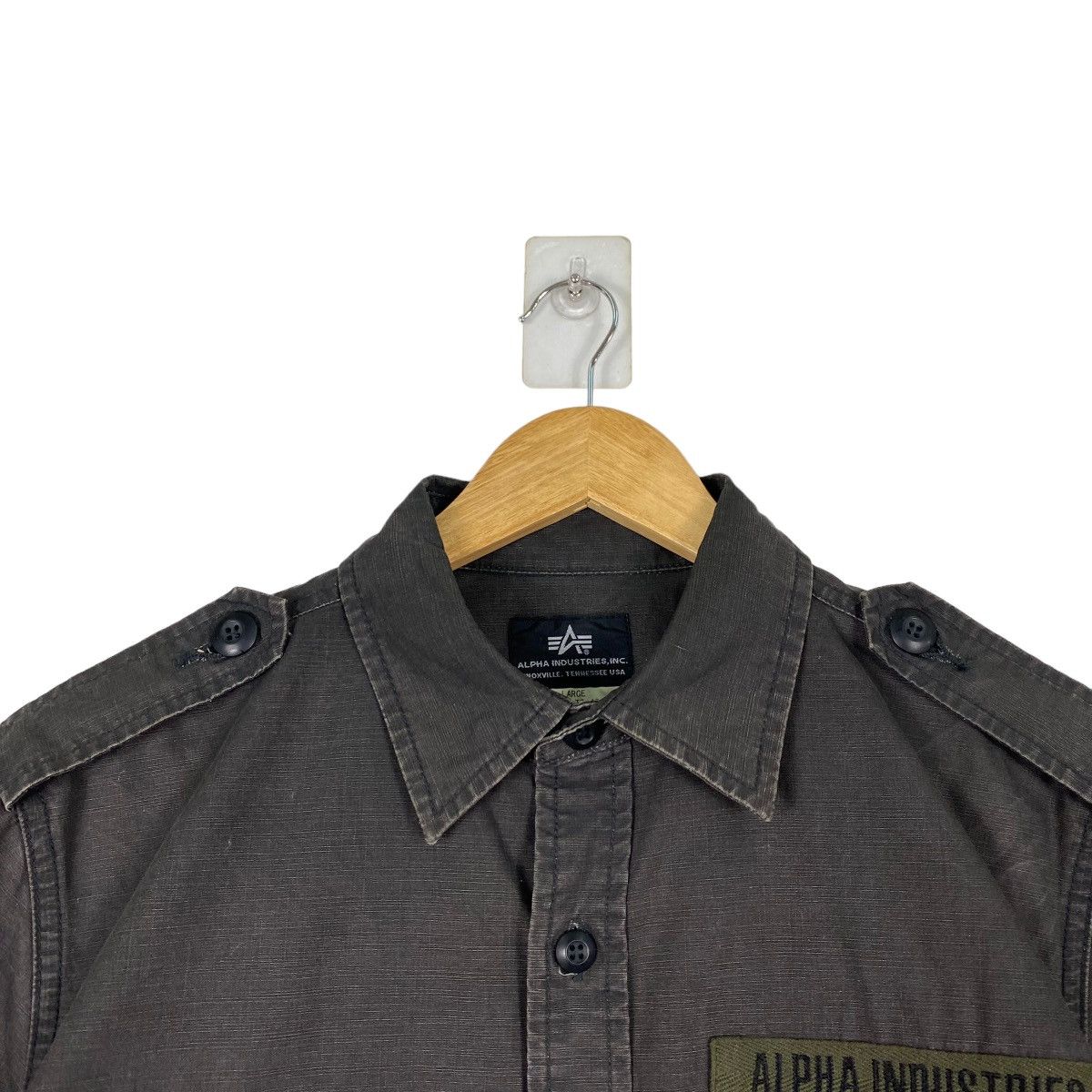 Alpha Industries × Japanese Brand Alpha Industries Military Shirt Size M Size US L / EU 52-54 / 3 - 4 Thumbnail