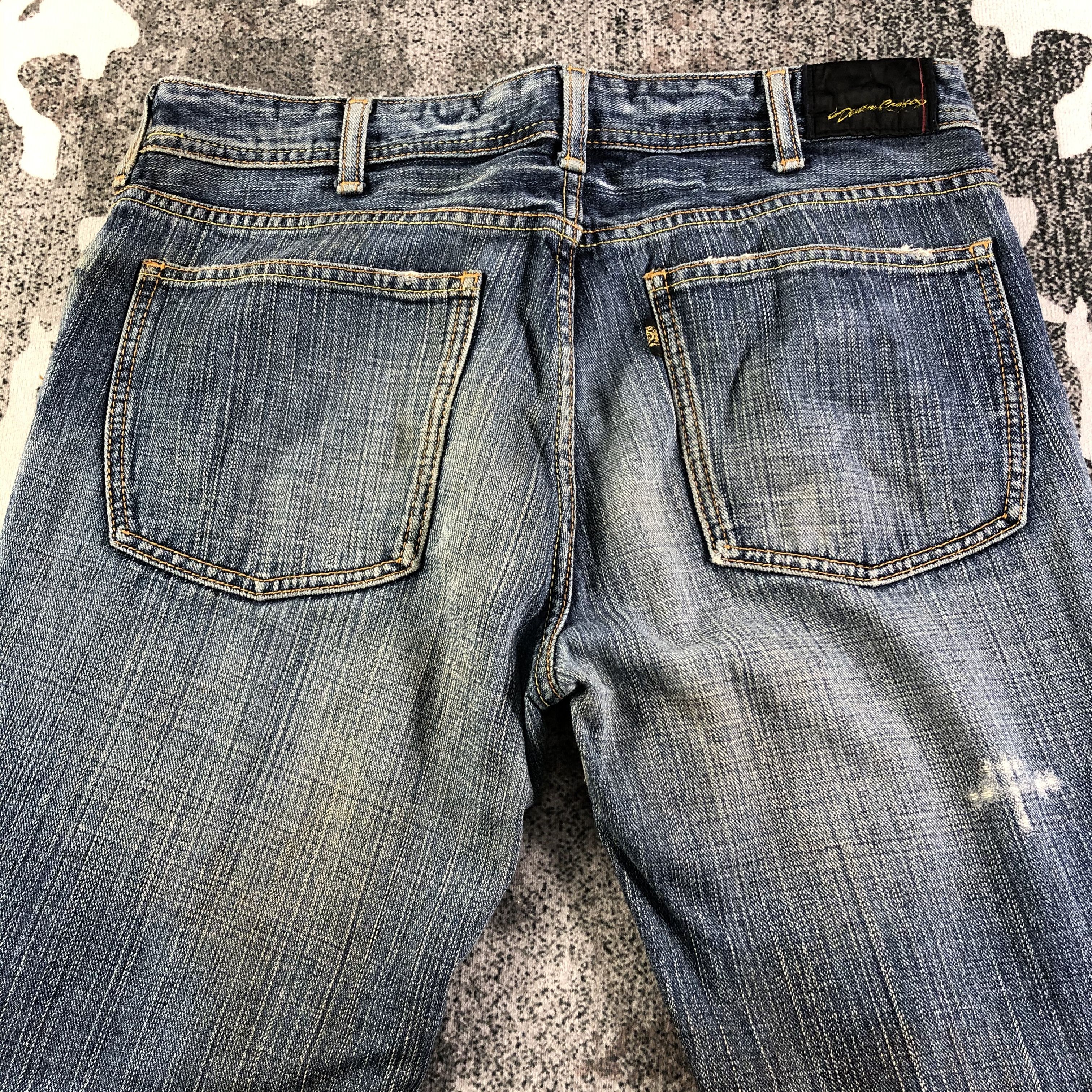 Japanese Brand Denim Craft Jeans Distressed Denim KJ2425 Size US 32 / EU 48 - 4 Thumbnail