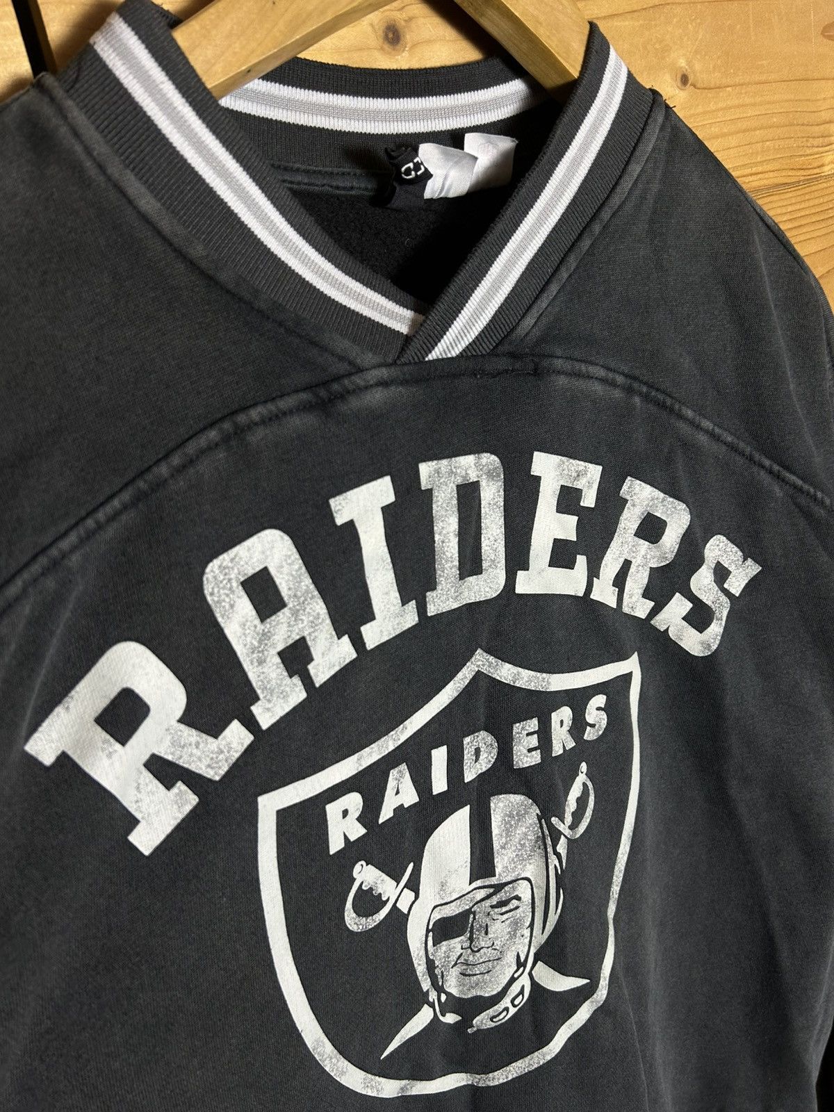 H&M H&M X NFL Raiders fabric fade sweatshirt Size US XS / EU 42 / 0 - 4 Thumbnail