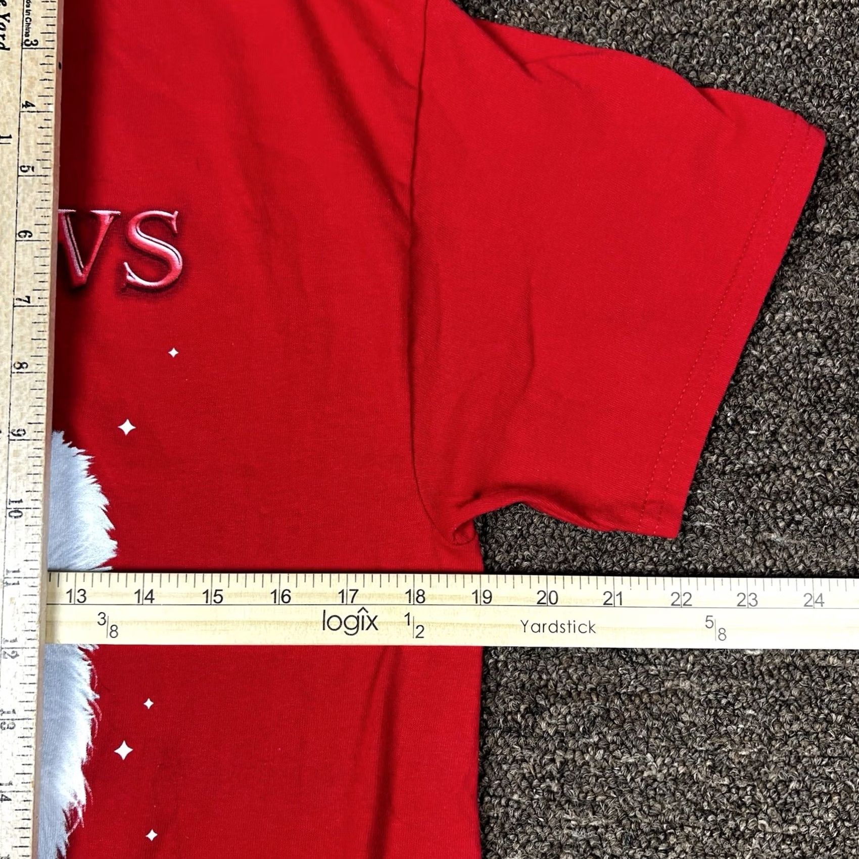 Gildan Gildan Christmas Santa Clause Graphic Tee T-Shirt Adult Medium Red Christmas Party Fun Gift Idea Size US M / EU 48-50 / 2 - 6 Thumbnail