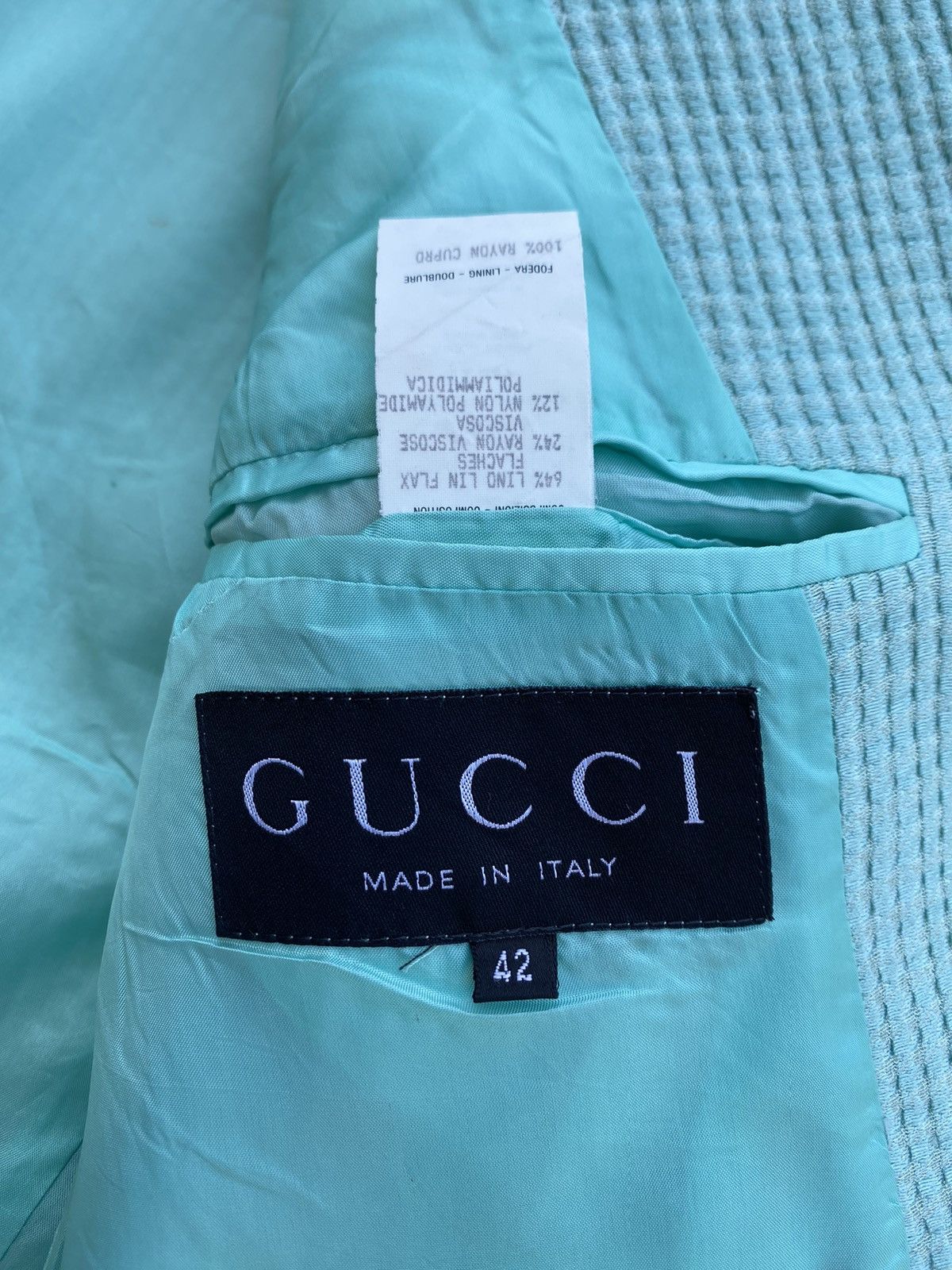 Gucci Rare Vintage GUCCI Women Blazer/Coat Size M / US 6-8 / IT 42-44 - 9 Thumbnail