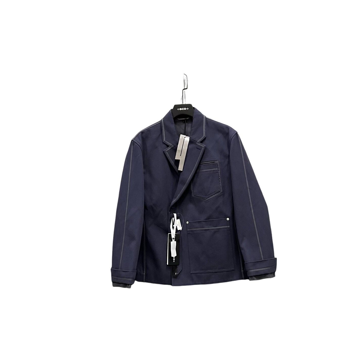 Dior Dior Navy Cotton Chore Jacket Size M Size US M / EU 48-50 / 2 - 1 Thumbnail