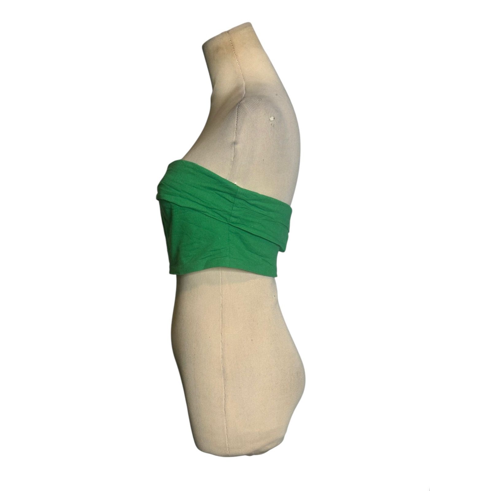 PRINCESS POLLY Princes Polly vibrant green bandeau strapless top size 4 Size S / US 4 / IT 40 - 11 Thumbnail