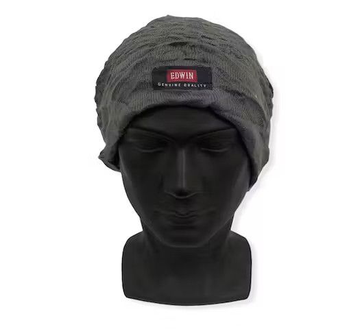image of Edwin Trademark Logo Beanie Hat, Men's