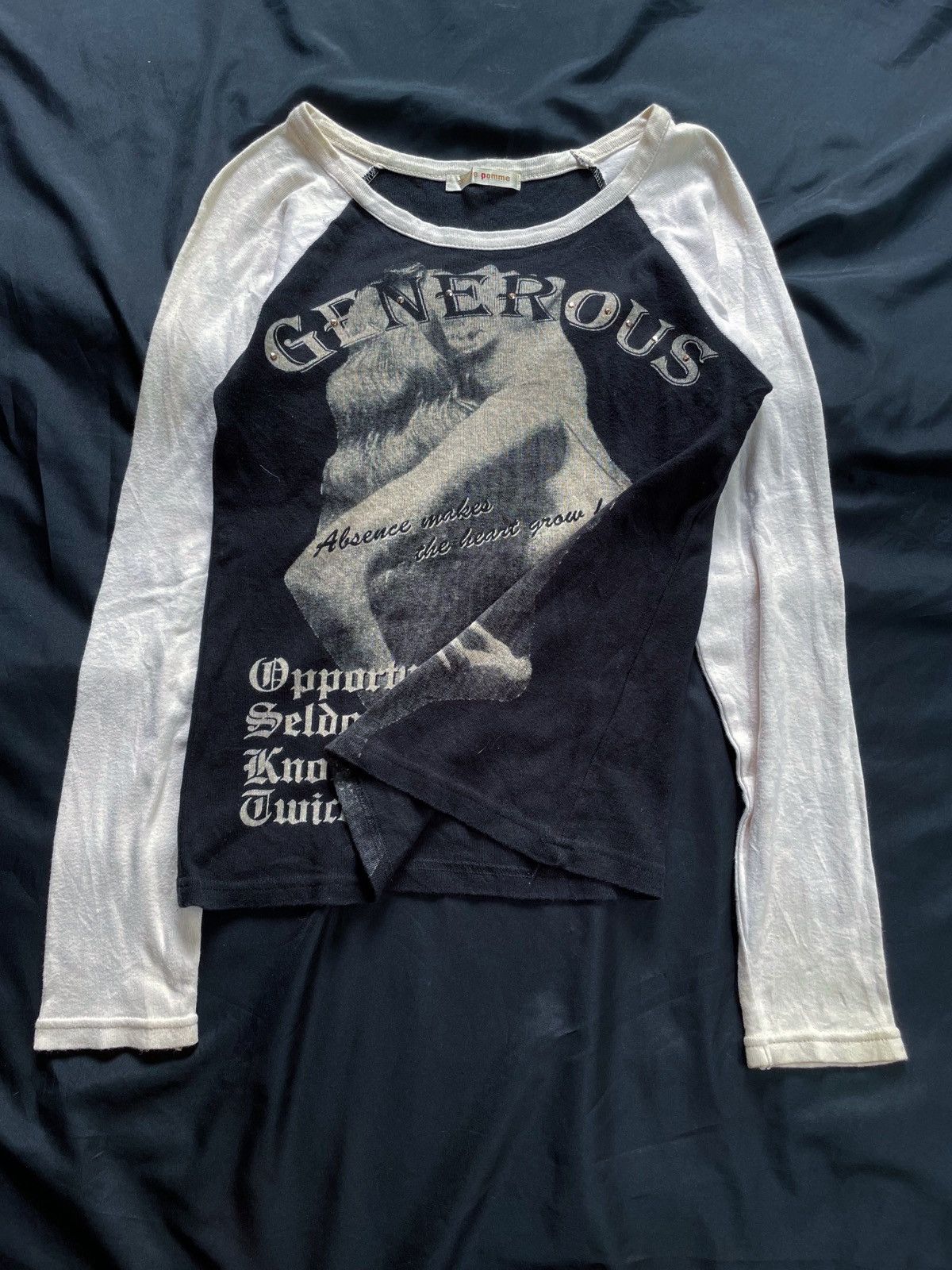 PPFM SUCURE POMME OPPORTUNITY SELDOM KNOCKS TWICE LONG SLEEVE Size US S / EU 44-46 / 1 - 4 Thumbnail