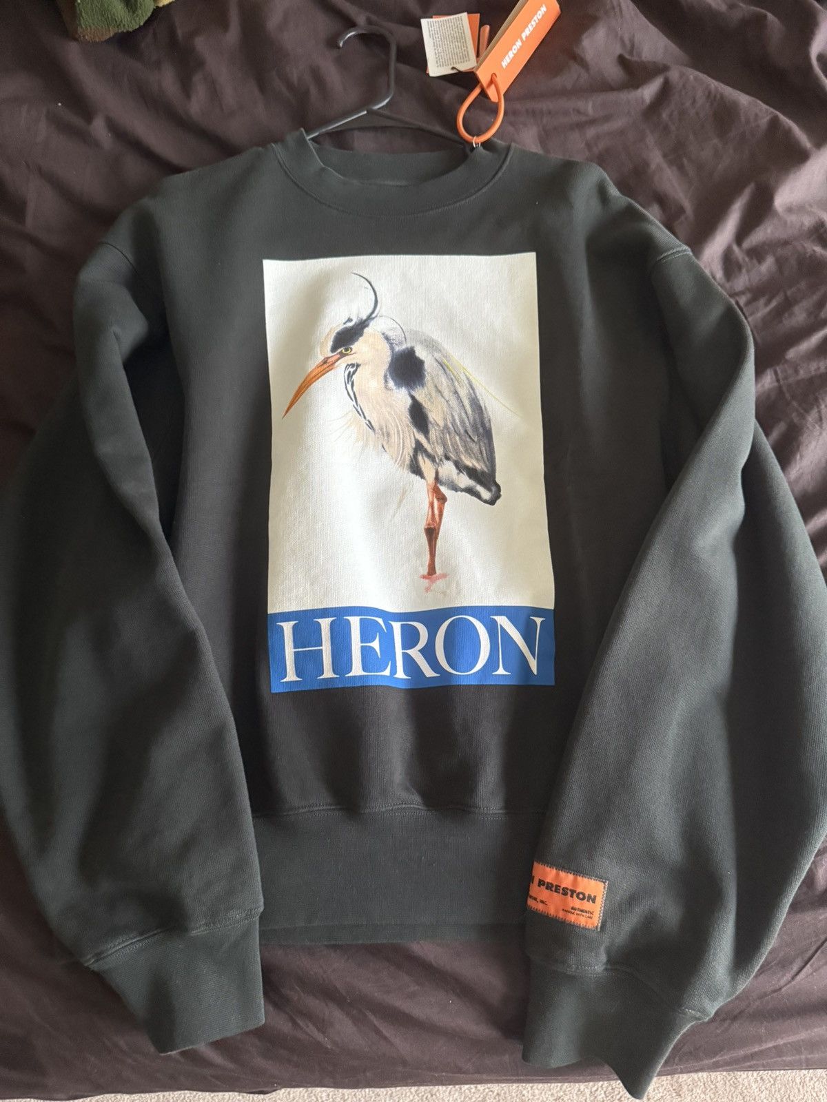 Heron Preston Heron Preston Bird Painted Crewneck Size US M / EU 48-50 / 2 - 1 Thumbnail