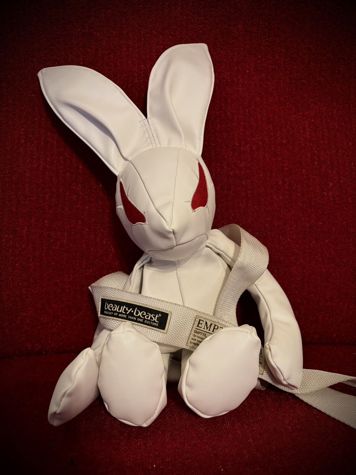 beauty:beast EMPTY R-M ホワイトバッグ　ラビット Beauty Beast Beauty Beast x Empty Room White Bunny Rabbit Bag