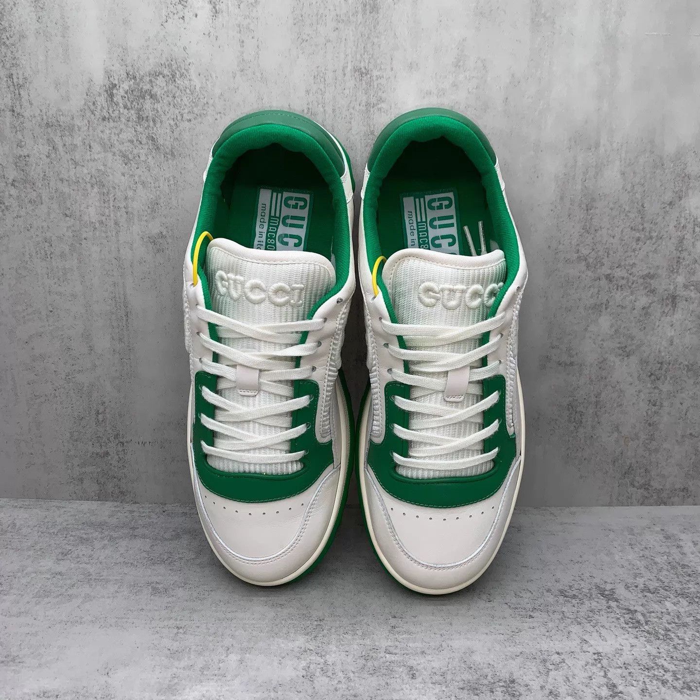 Gucci Gucci MAC80 green vintage sneaker size 42 98 new Size US 9 / EU 42 - 6 Thumbnail