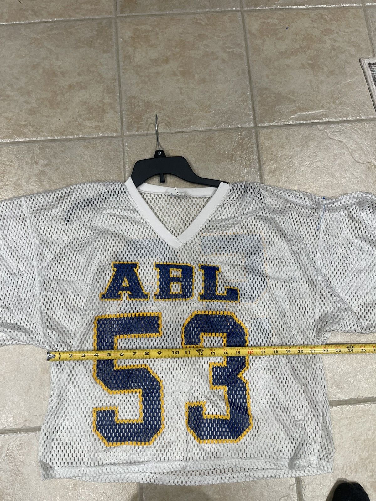 Other Sports Belle Vintage Cropped Football Jersey ABL #53 Size US L / EU 52-54 / 3 - 5 Thumbnail