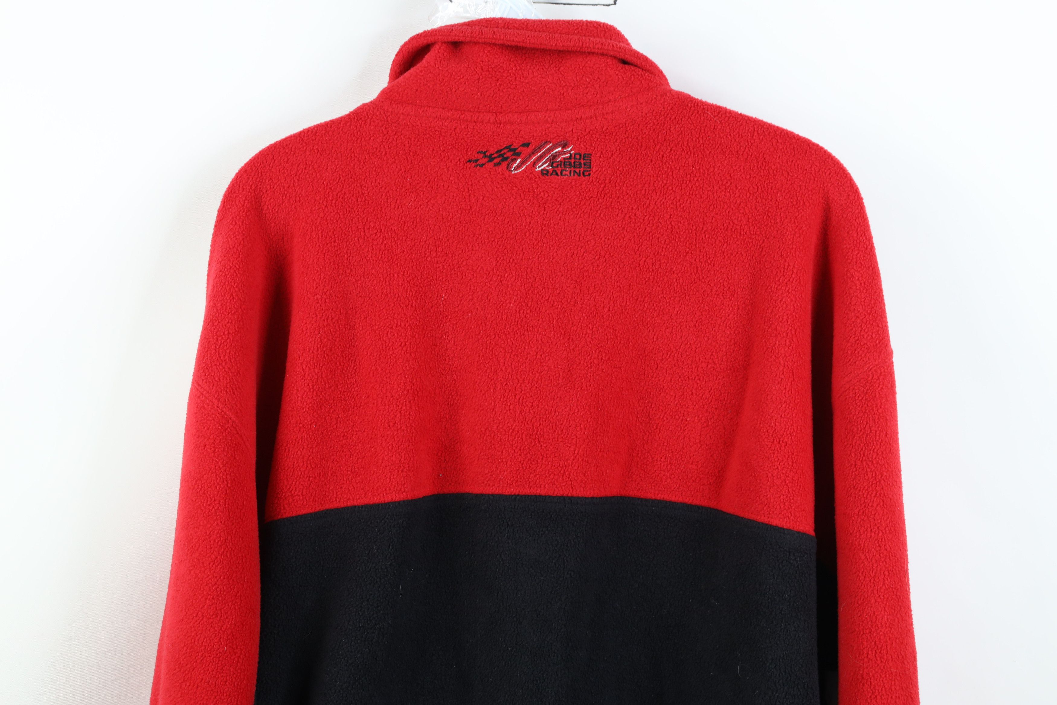 Vintage Vintage NASCAR M&Ms Racing Kyle Busch Half Zip Sweater Size US L / EU 52-54 / 3 - 14 Thumbnail