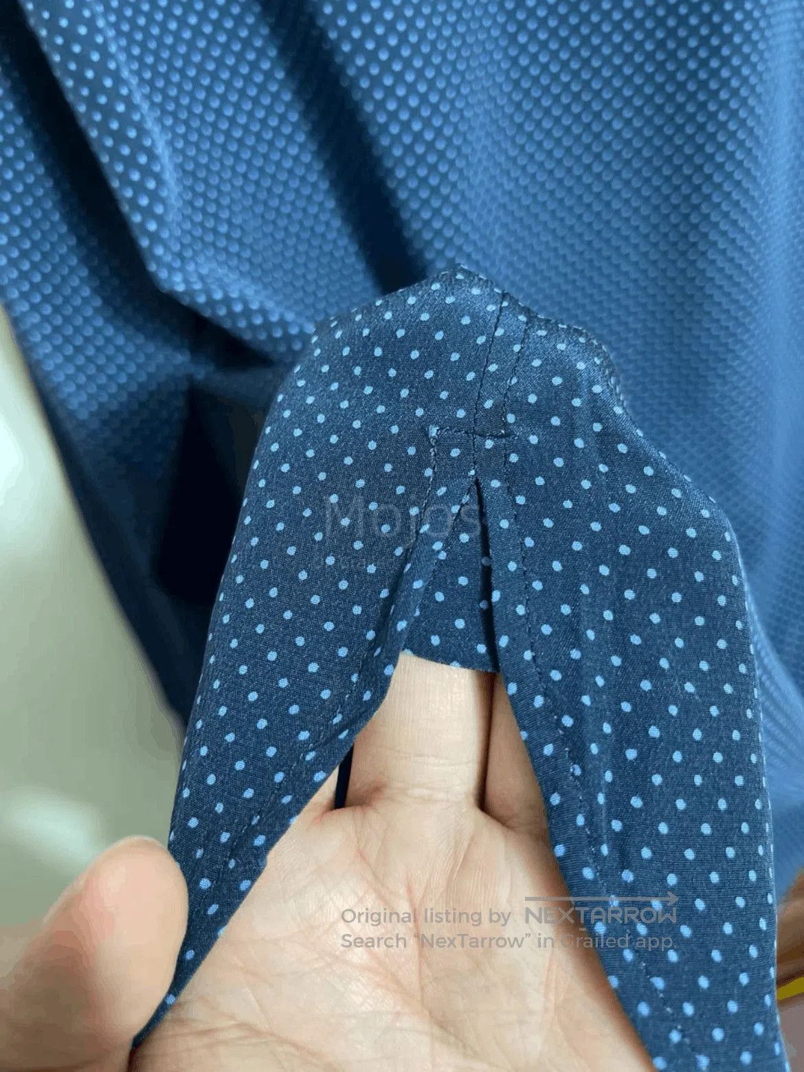 Saint Laurent Paris Sz 42 Saint Laurent Paris Dots Pattern Shirts. Size US XL / EU 56 / 4 - 6 Thumbnail