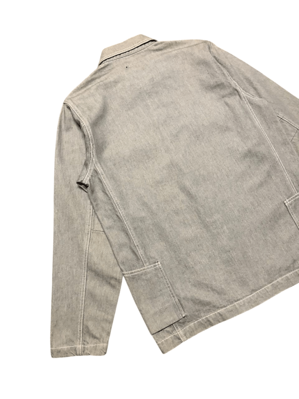 Breath & Stone Japanesse Brand Breath Denim Chore Jacket grey Nice Design Size US M / EU 48-50 / 2 - 7 Thumbnail