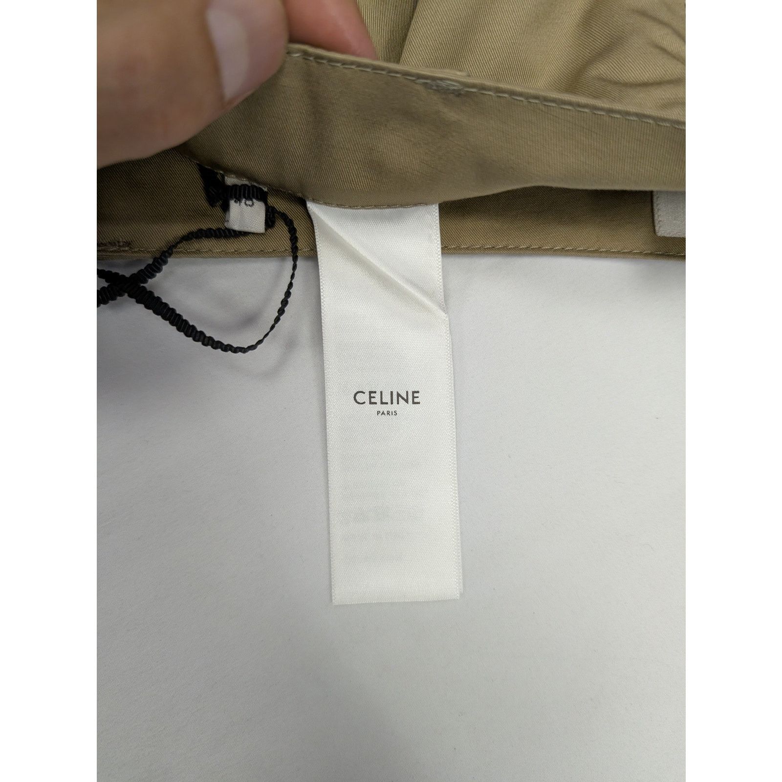 Celine o1rshd1 Shorts With Celine Strap in Beige Size US 32 / EU 48 - 12 Thumbnail
