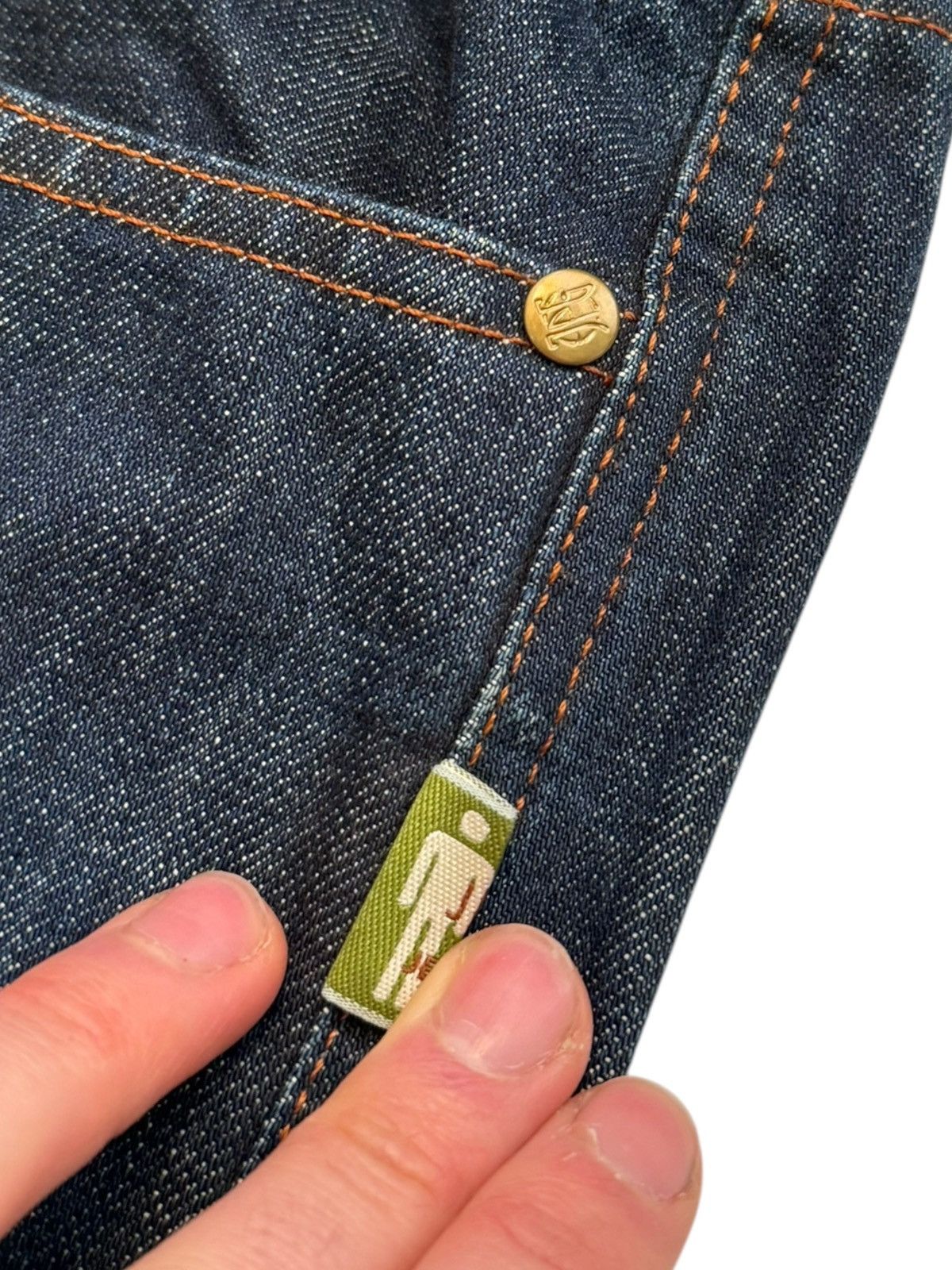 Jean Paul Gaultier 2000’s Foliage Flare Denim Pants Size US 33 - 7 Thumbnail
