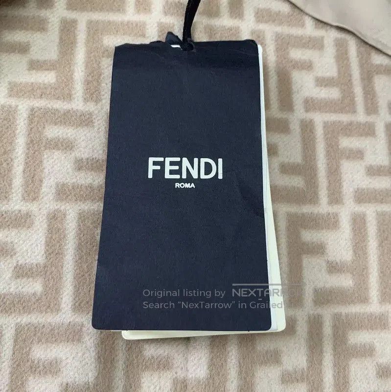 Fendi Fendi Wool Peacoat for Women in Brown . Size S / US 4 / IT 40 - 7 Thumbnail