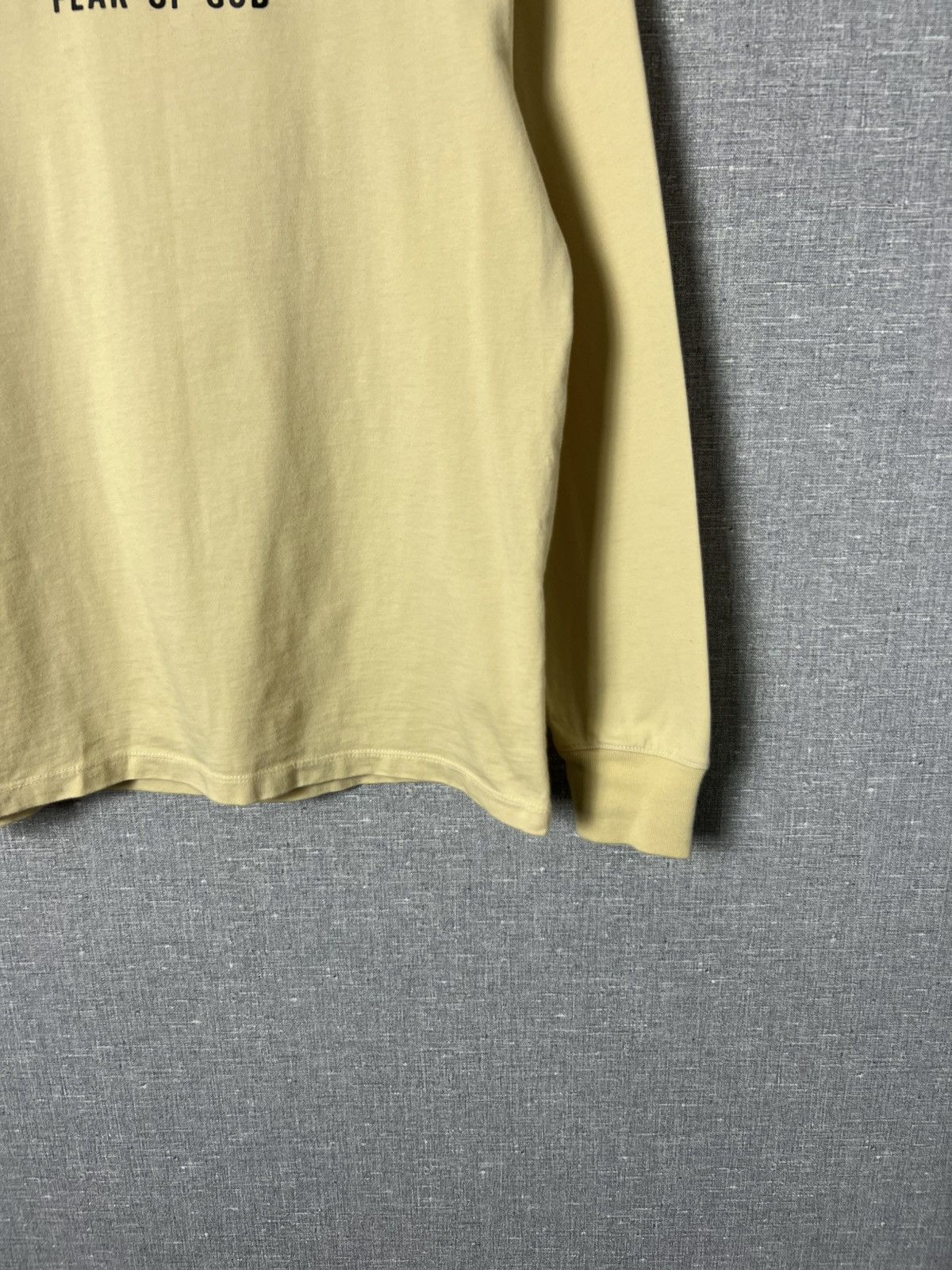 Fear of God FEAR OF GOD Essentials Women’s Big LOGO Long Sleeve Tee FOG Size L / US 10 / IT 46 - 6 Thumbnail