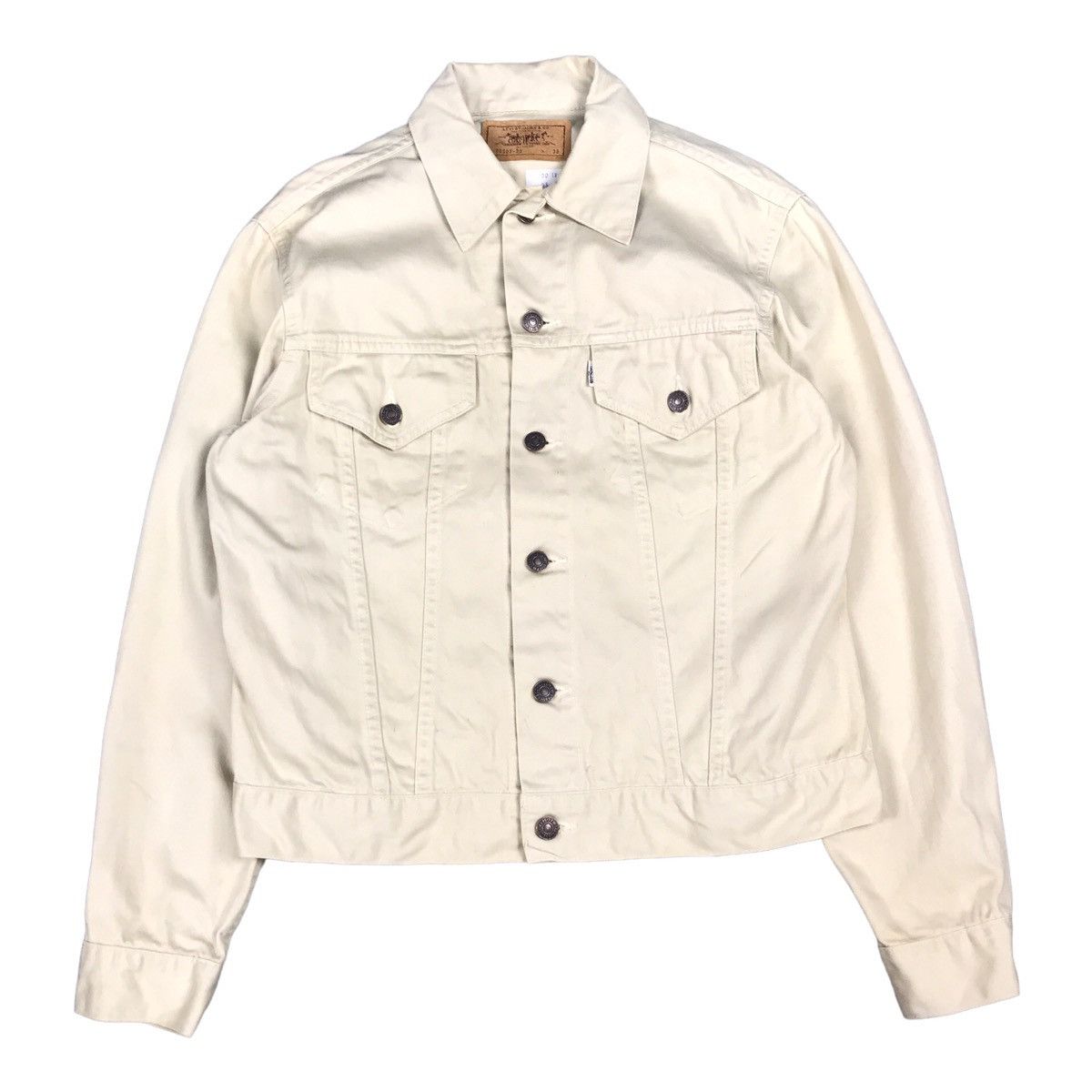 Levi's × Levi's Vintage Clothing LEVIS CREAM BUTTON MADE IN JAPAN JACKET Size US S / EU 44-46 / 1 - 1 Thumbnail