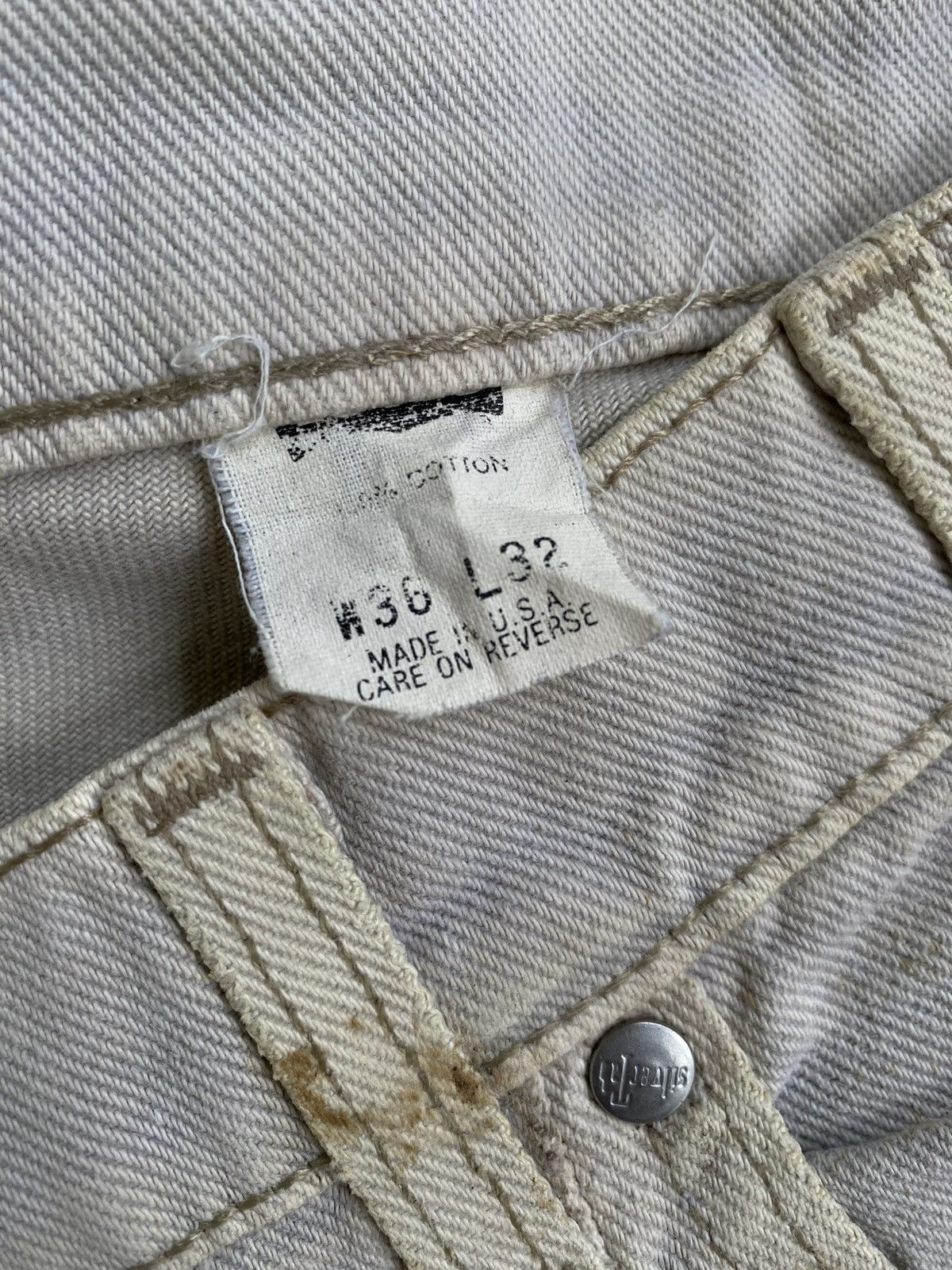 Levi's Vintage 1990’s Baggy Levis Silvertab Purple Tag Size US 36 / EU 52 - 7 Thumbnail