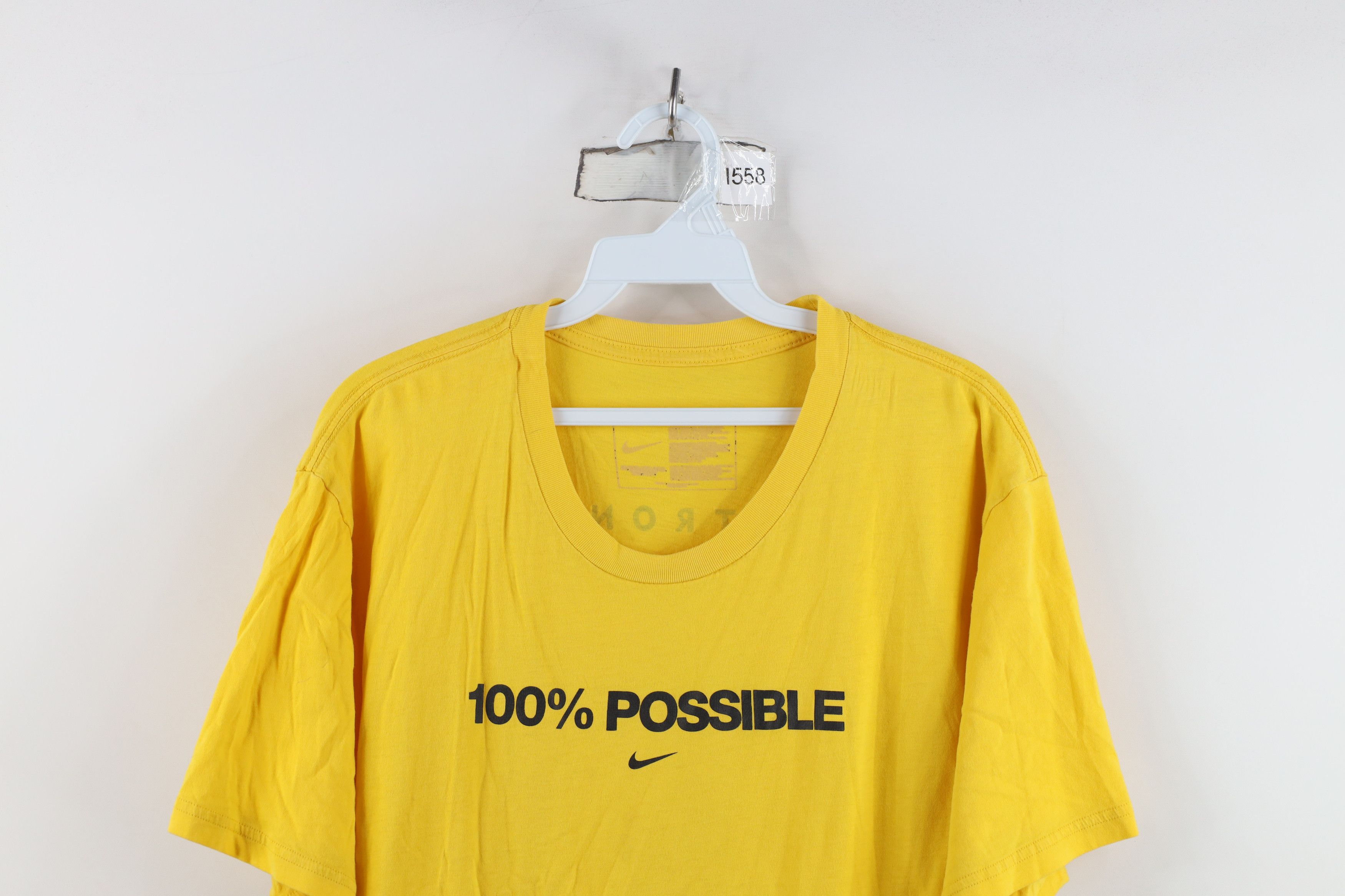 Nike Vintage Nike Livestrong Lance Armstrong Swoosh T-Shirt Size US L / EU 52-54 / 3 - 2 Thumbnail