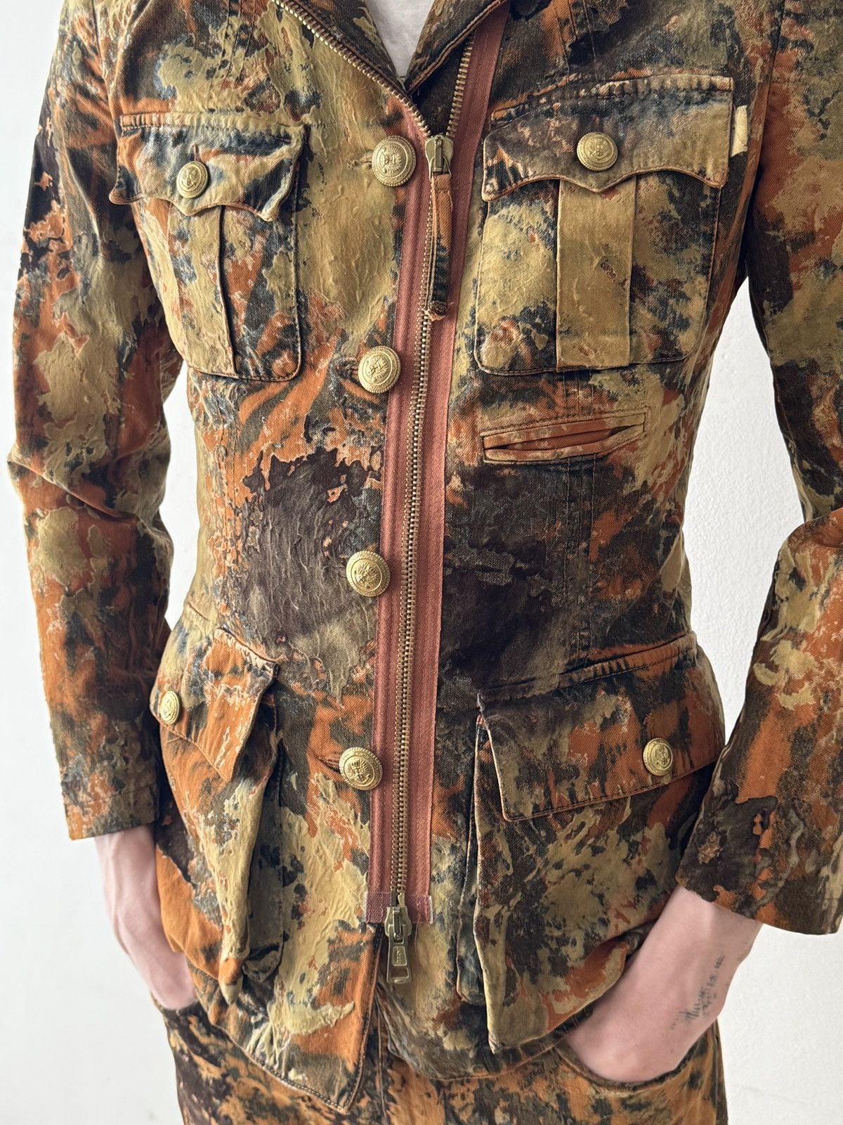 Jean Paul Gaultier 2000s Gaultier Jumpsuit Size 44R - 6 Thumbnail