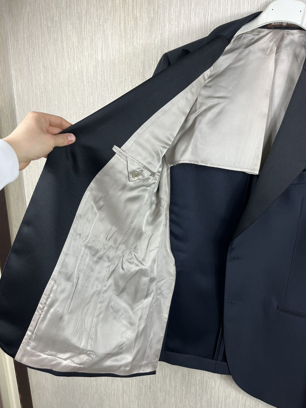 Designer × Morris Morris Heritage wool blazer jacket Vitale Barberis Canonico Size US L / EU 52-54 / 3 - 21 Thumbnail