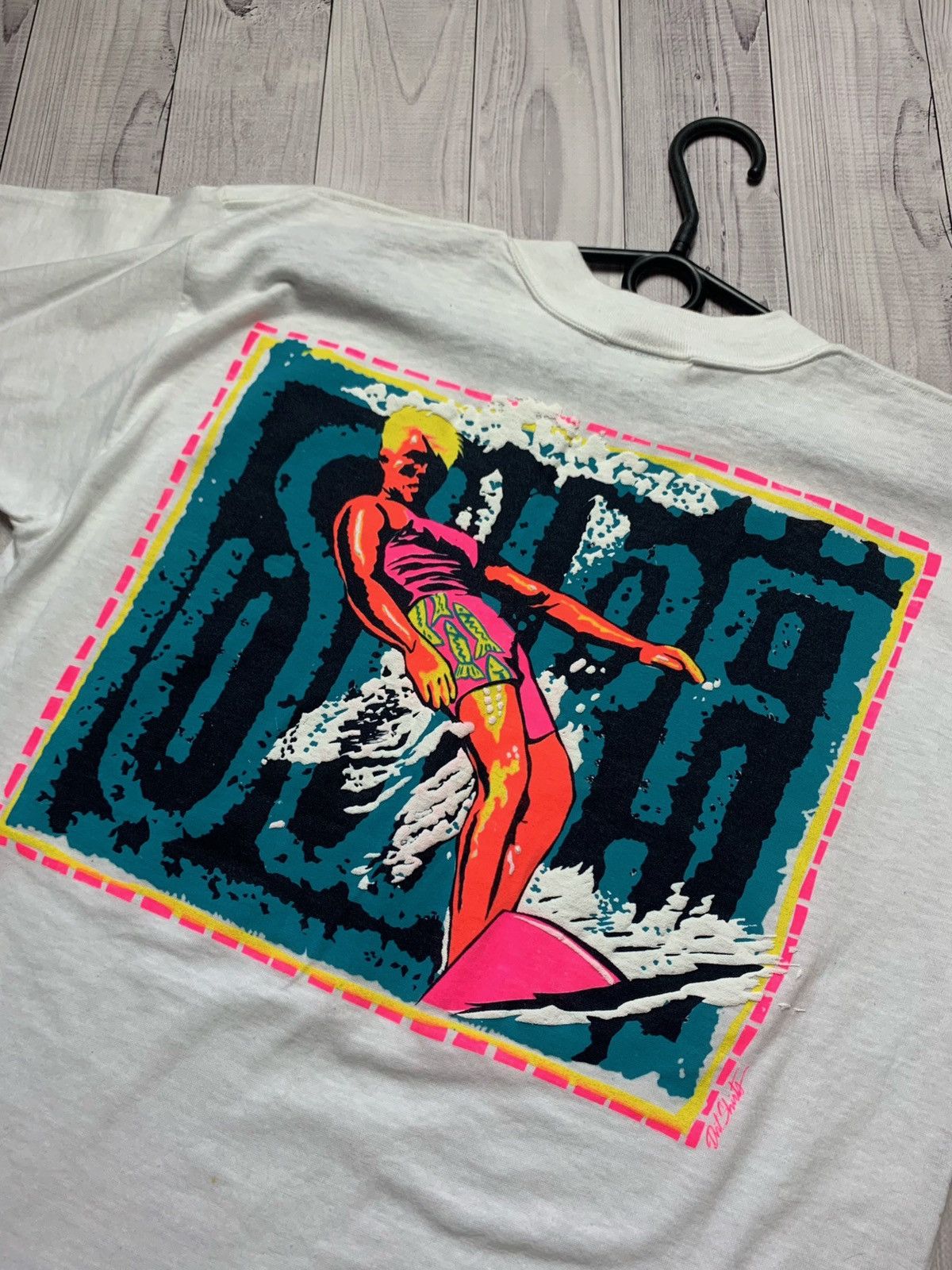 Vintage Alder vintage surf tee made in USA Size L Size US L / EU 52-54 / 3 - 7 Thumbnail